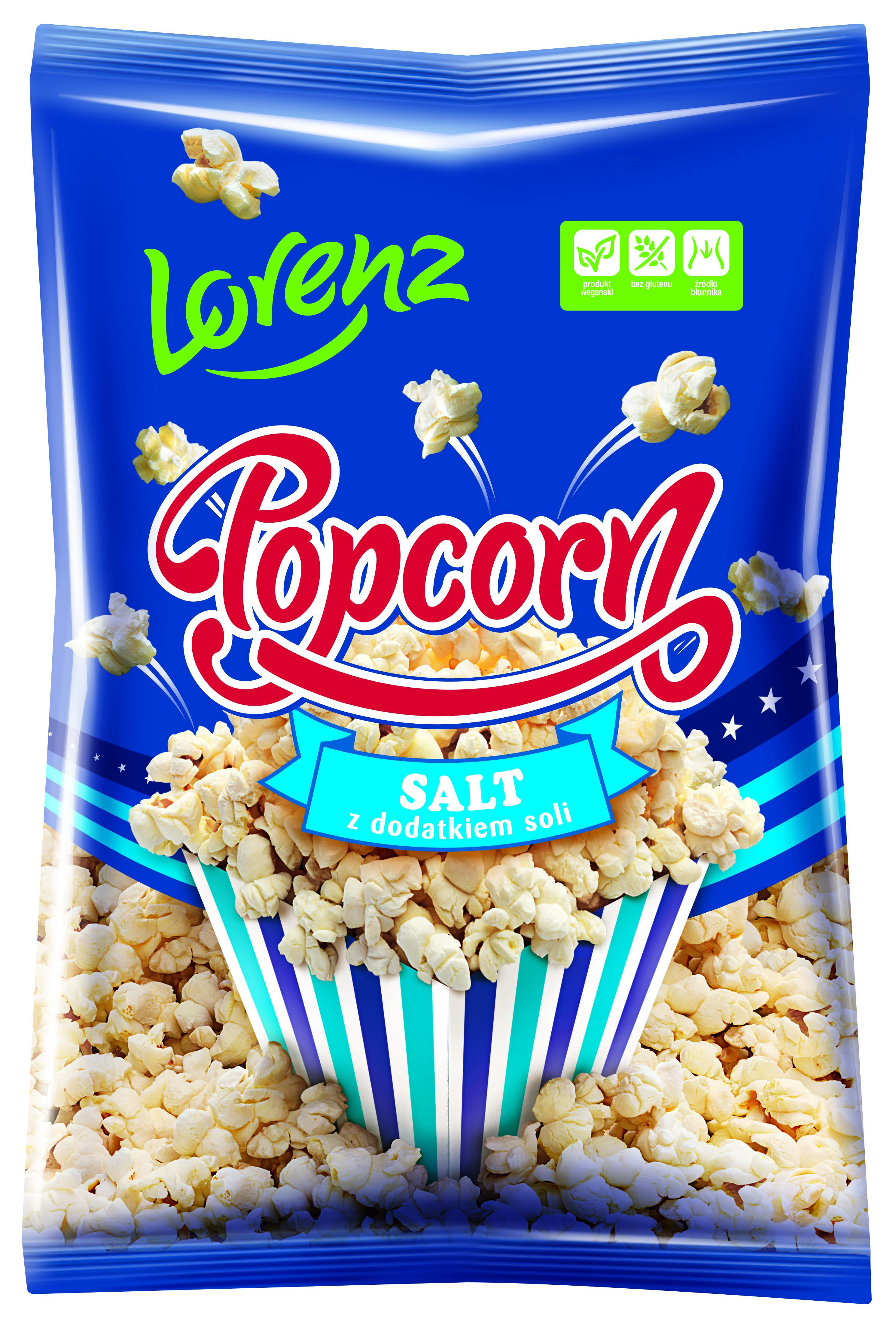 Lorenz Popcorn Popped Solony 100G