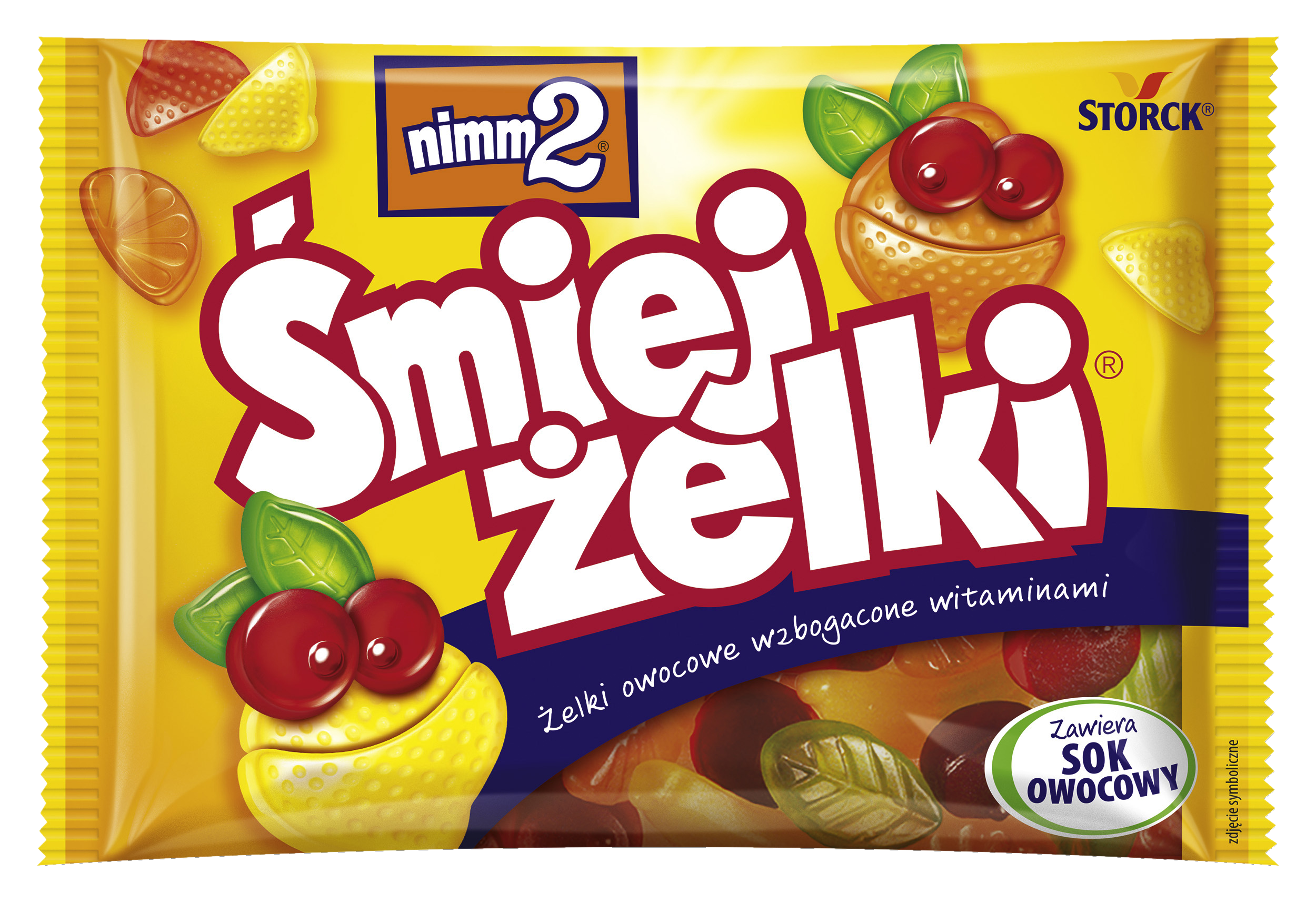 Nimm2 Śmiejżelki Owocowe 100G