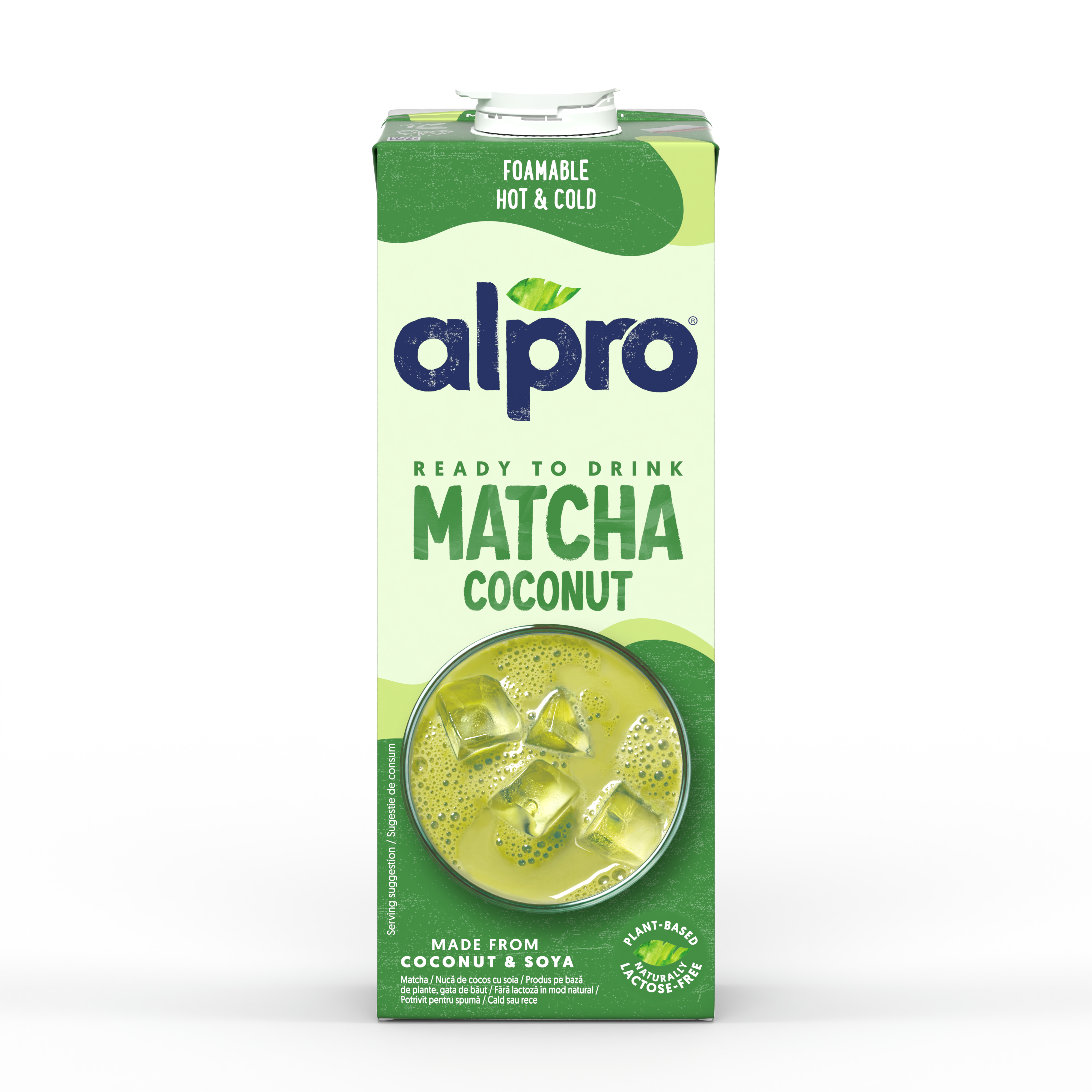 Alpro Napój Kokosowo-Sojowy Z Zieloną Herbatą Matcha 1 L