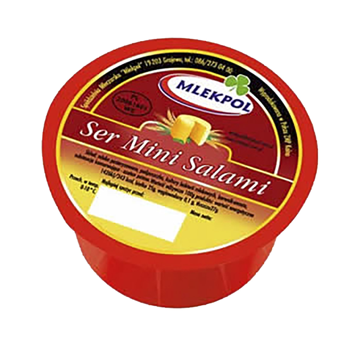 Ser Mini Salami Kurpianka 350G G Krążek Mlekpol