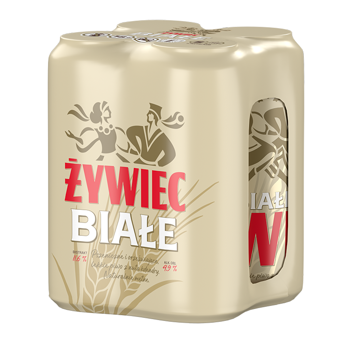 Żywiec Białe 500 Ml Puszka Kaucja