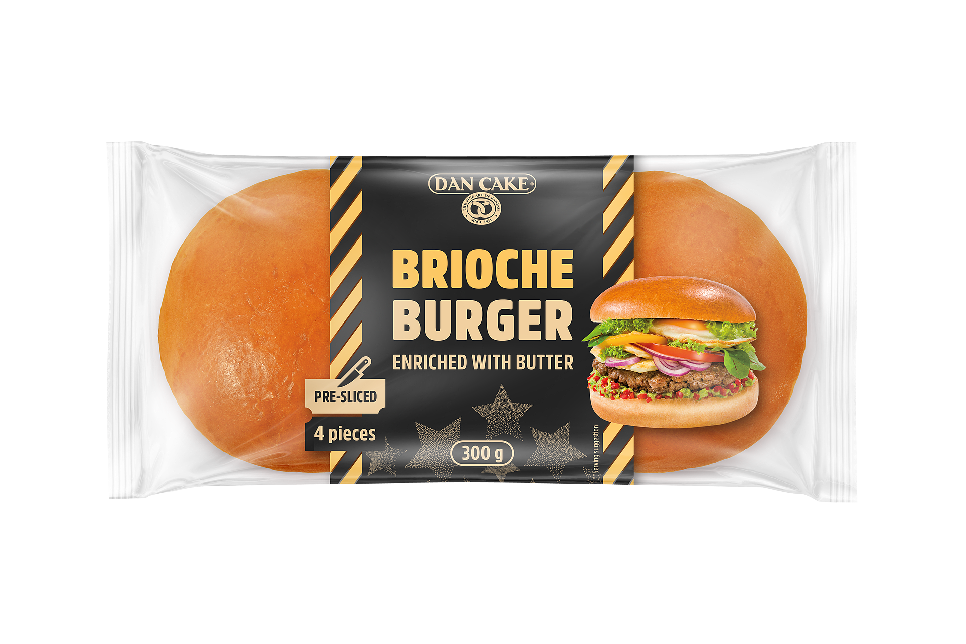 Dan Cake Brioche Burger 300G
