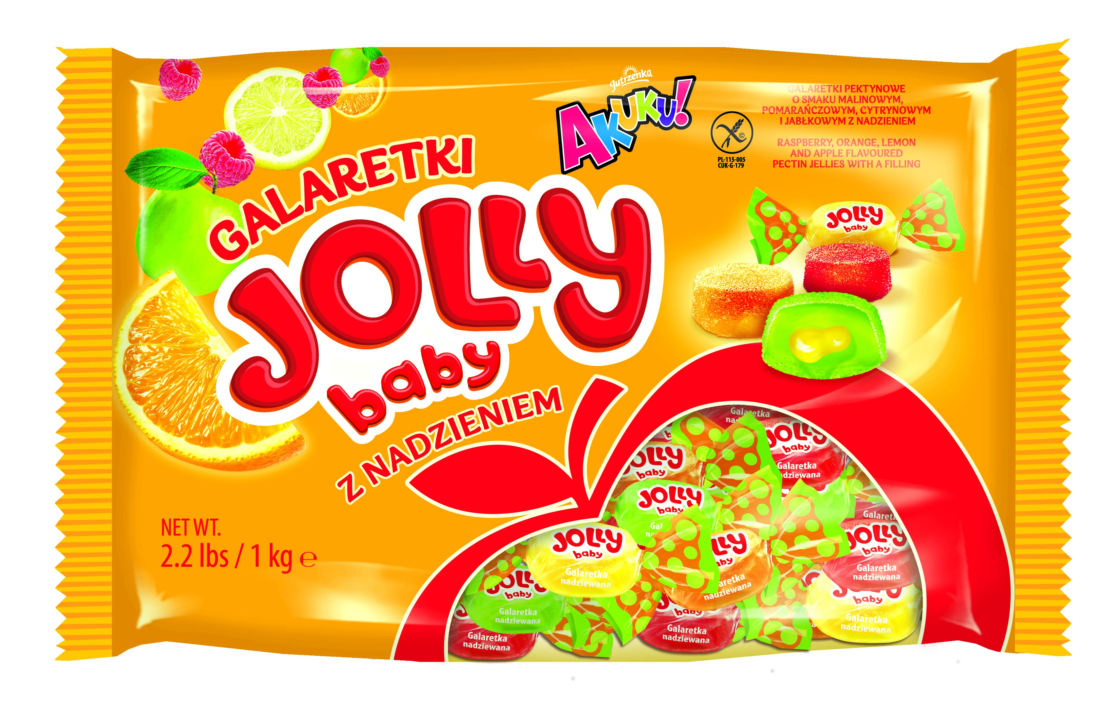 Solidarność Jolly Baby Galaretki Pektynowe Z Nadzieniem 1 Kg