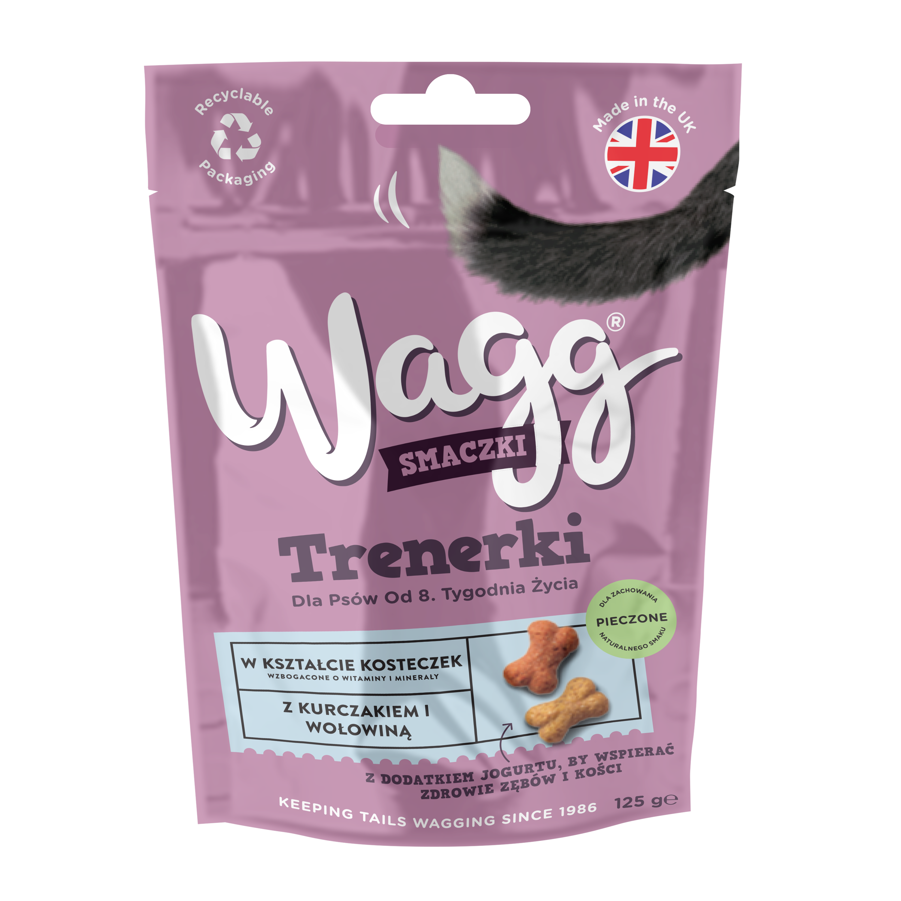 Wagg Smaczki, Trenerki, Przekąski Dla Psów, 125 G