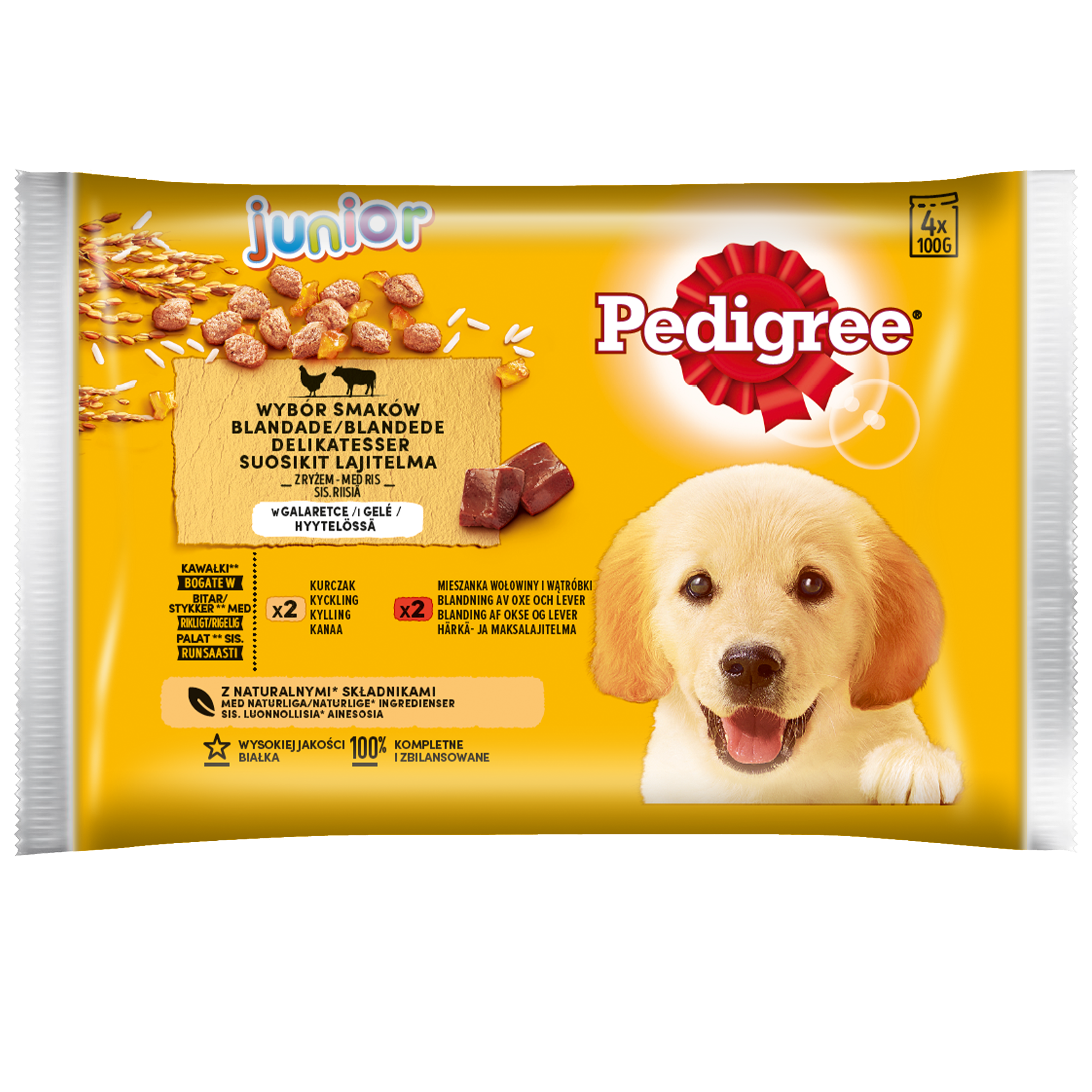 Pedigree Junior Kurczak Ryz