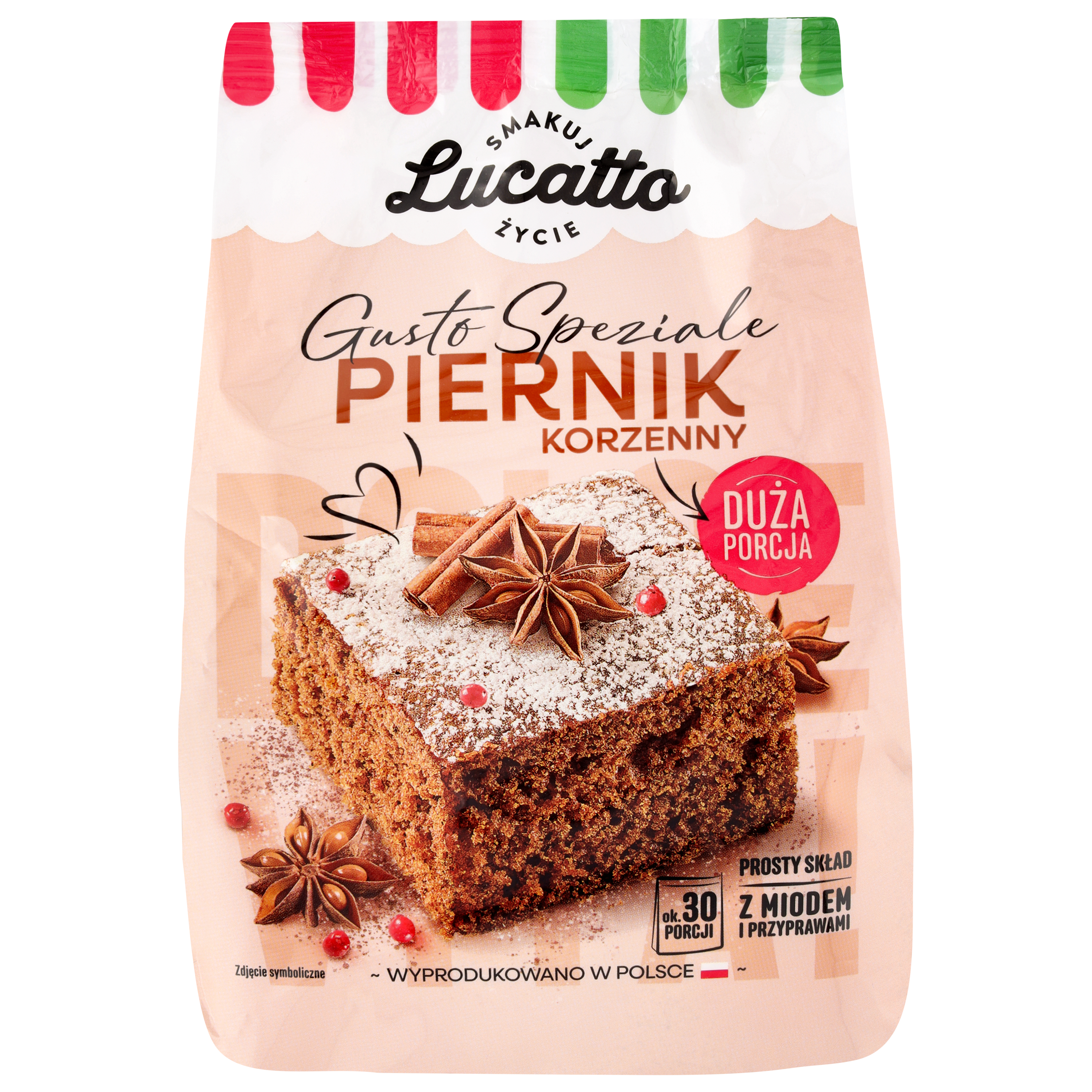 Piernik Duża Porcja Lucatto 680G