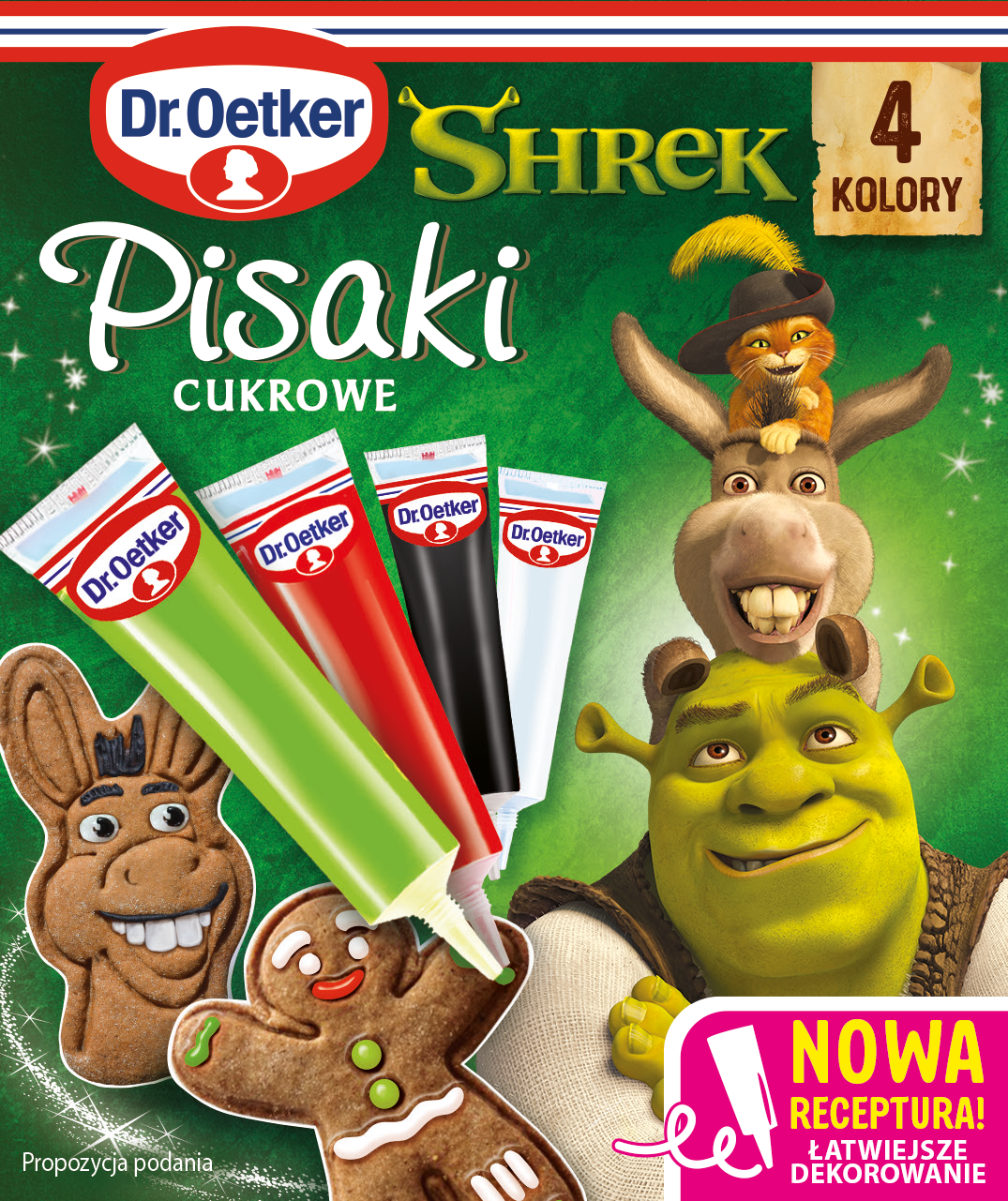 Dr. Oetker Pisaki Cukrowe Shrek 68 G