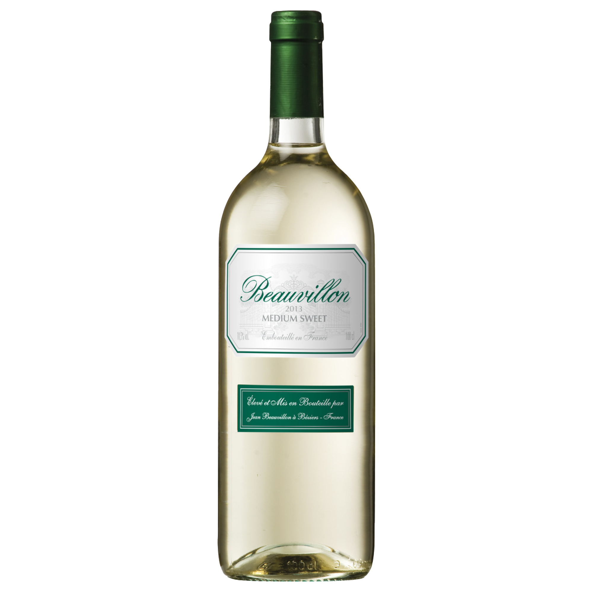 Beauvillon White Medium Sweet 1 L Białe Półsłodkie