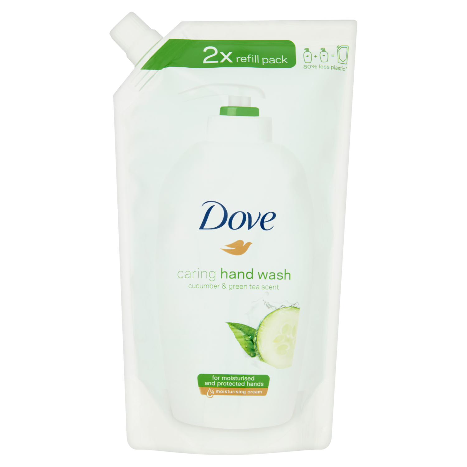 Dove Cucumber & Green Tea Scent Pielęgnujące Mydło W Płynie 500 Ml
