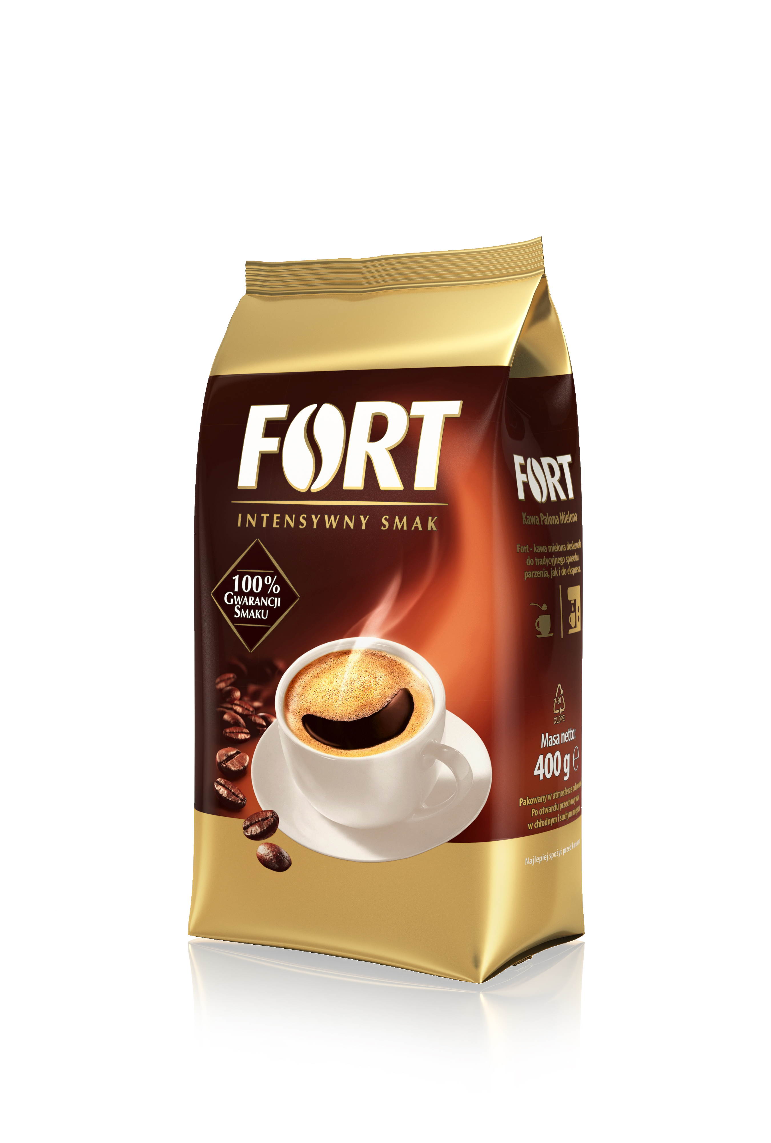 Kawa Palona Mielona Fort 400 G Torba