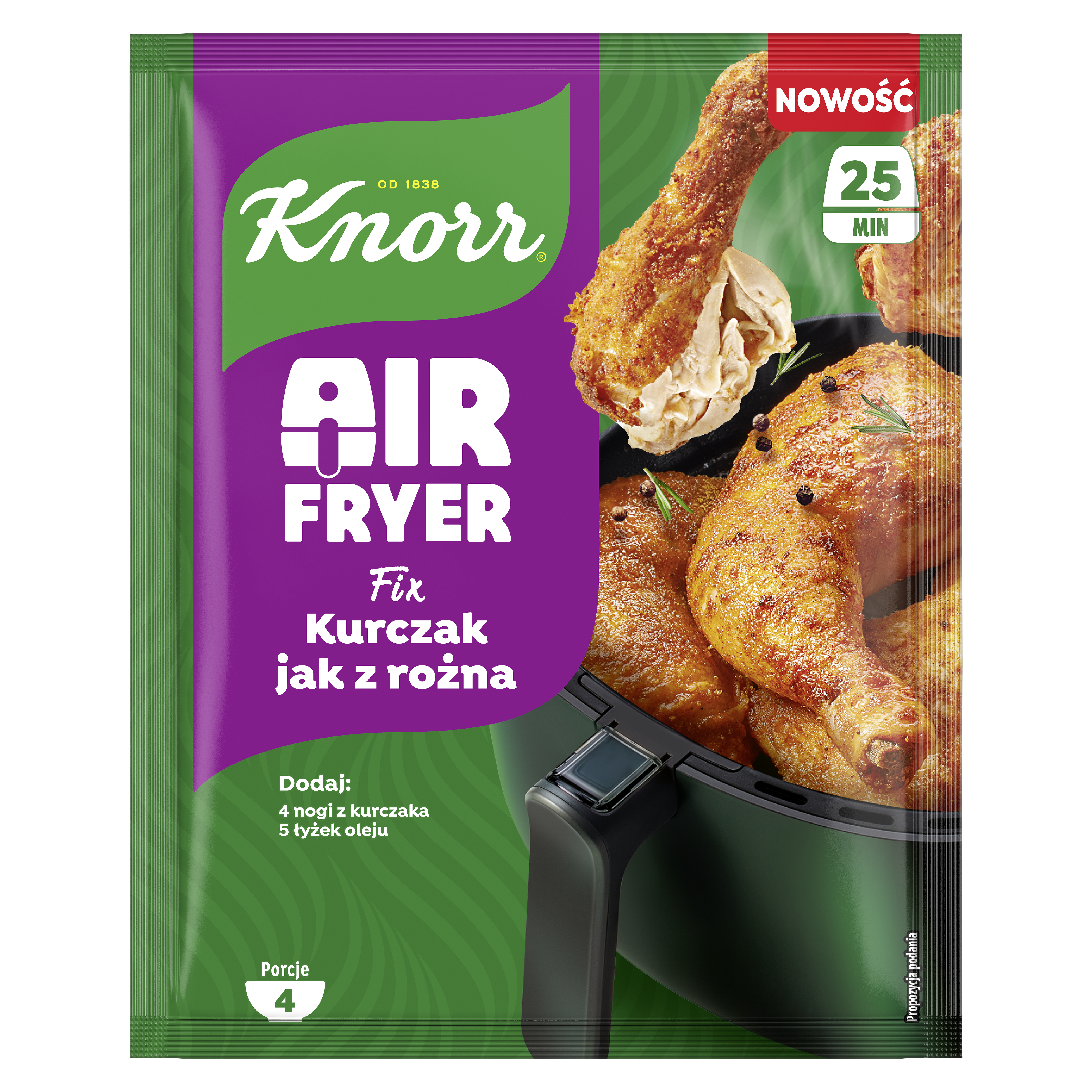 Knorr Air Fryer Fix Kurczak Jak Z Rożna 29 G