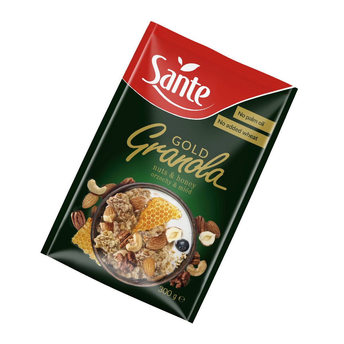 Granola Gold Orzechowa 300G Sante