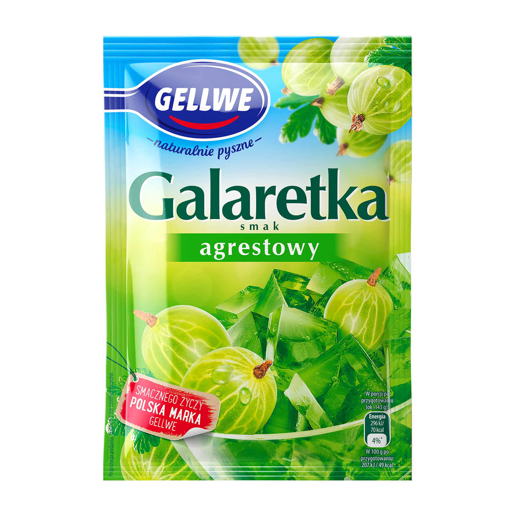 Gellwe Galaretka Agrestowa 72G