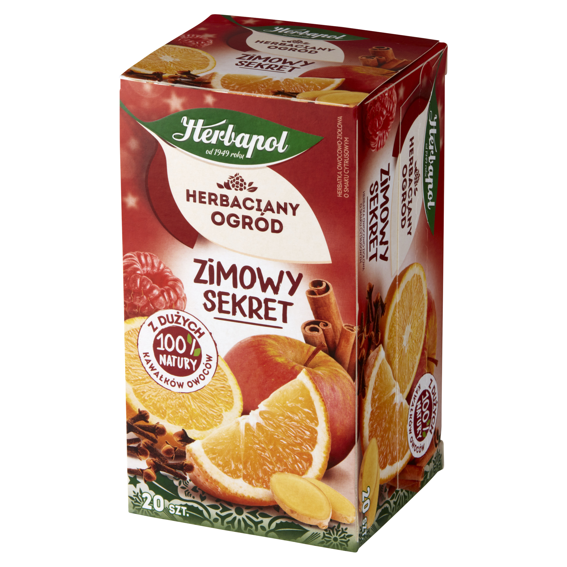Herbaciany Ogród Herbatka Owocowa Zimowy Sekret 20Tb/60G