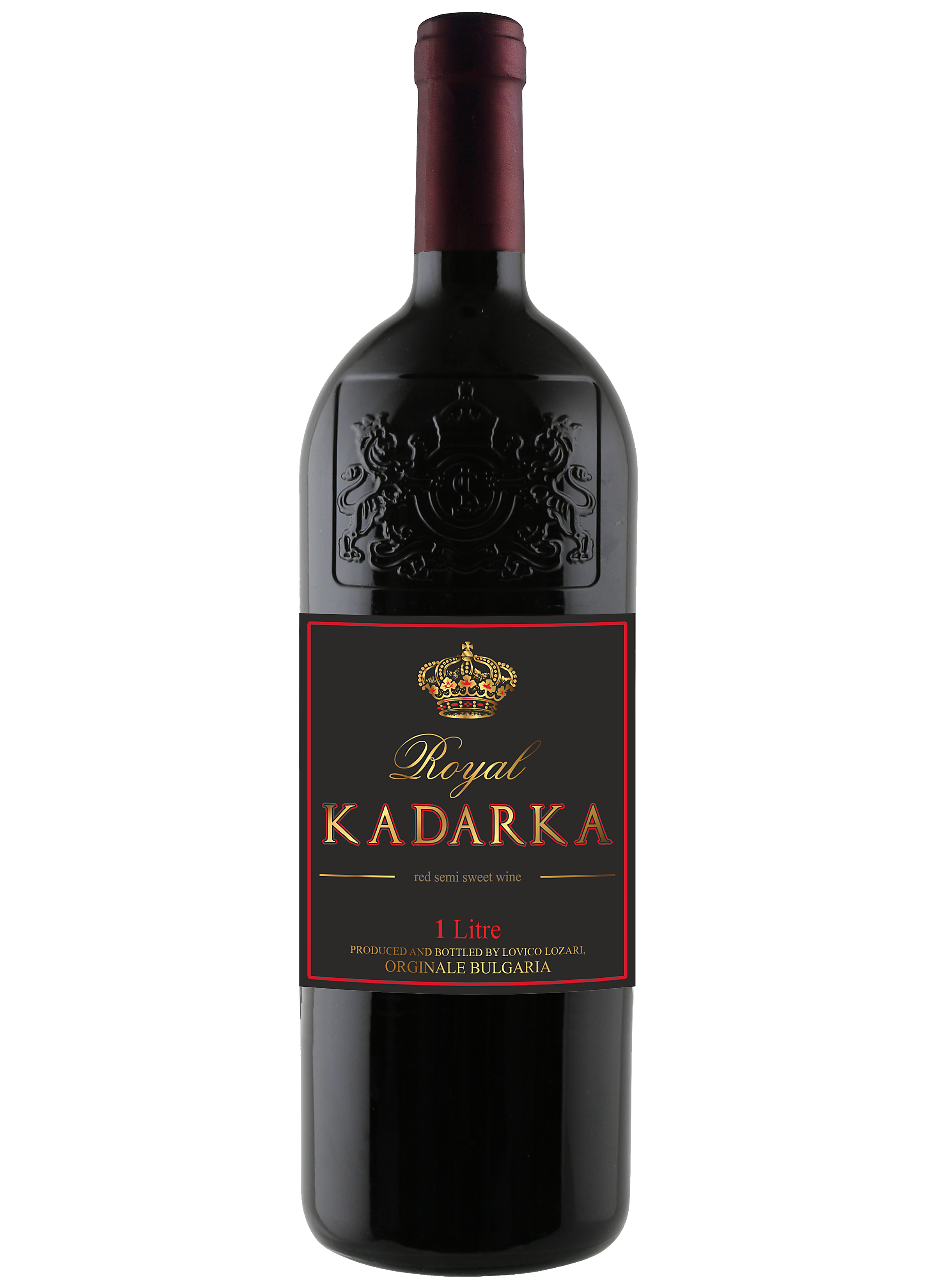 Kadarka Red Semi Sweet Wine 1L