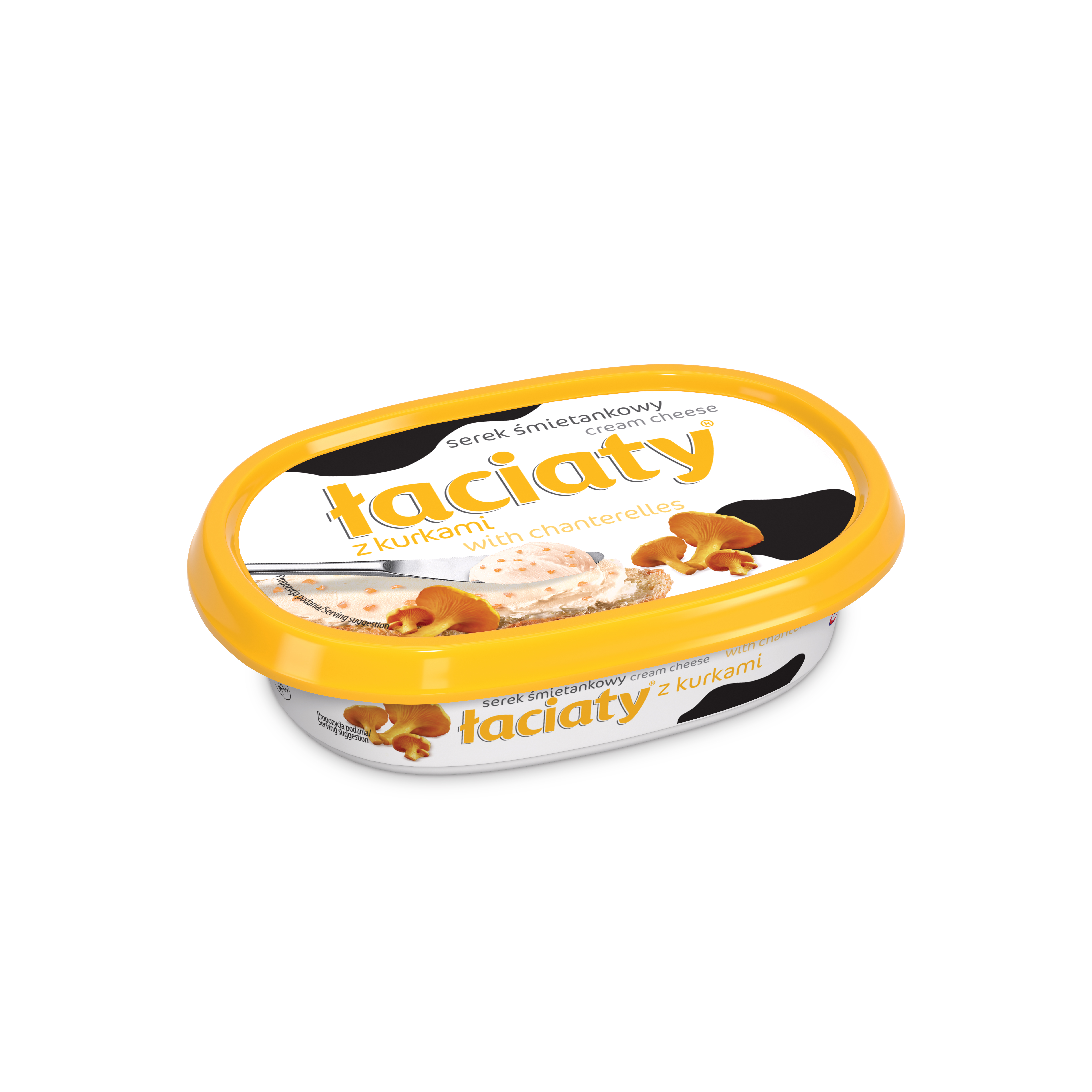 Serek Śmietankowy Łaciaty Z Kurkami 135G