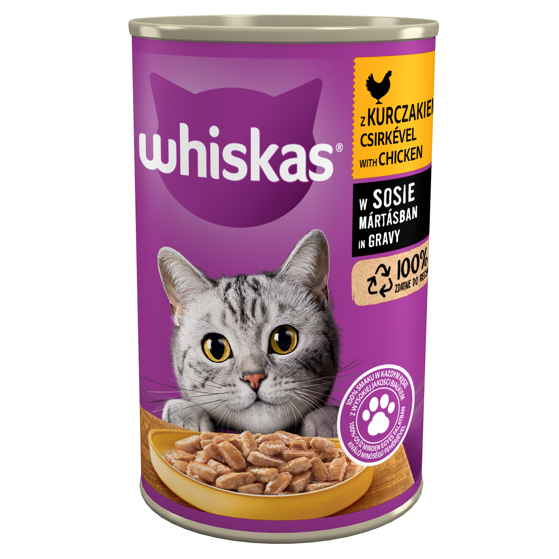 Whiskas W Sosie Z Kurczakiem 400 G