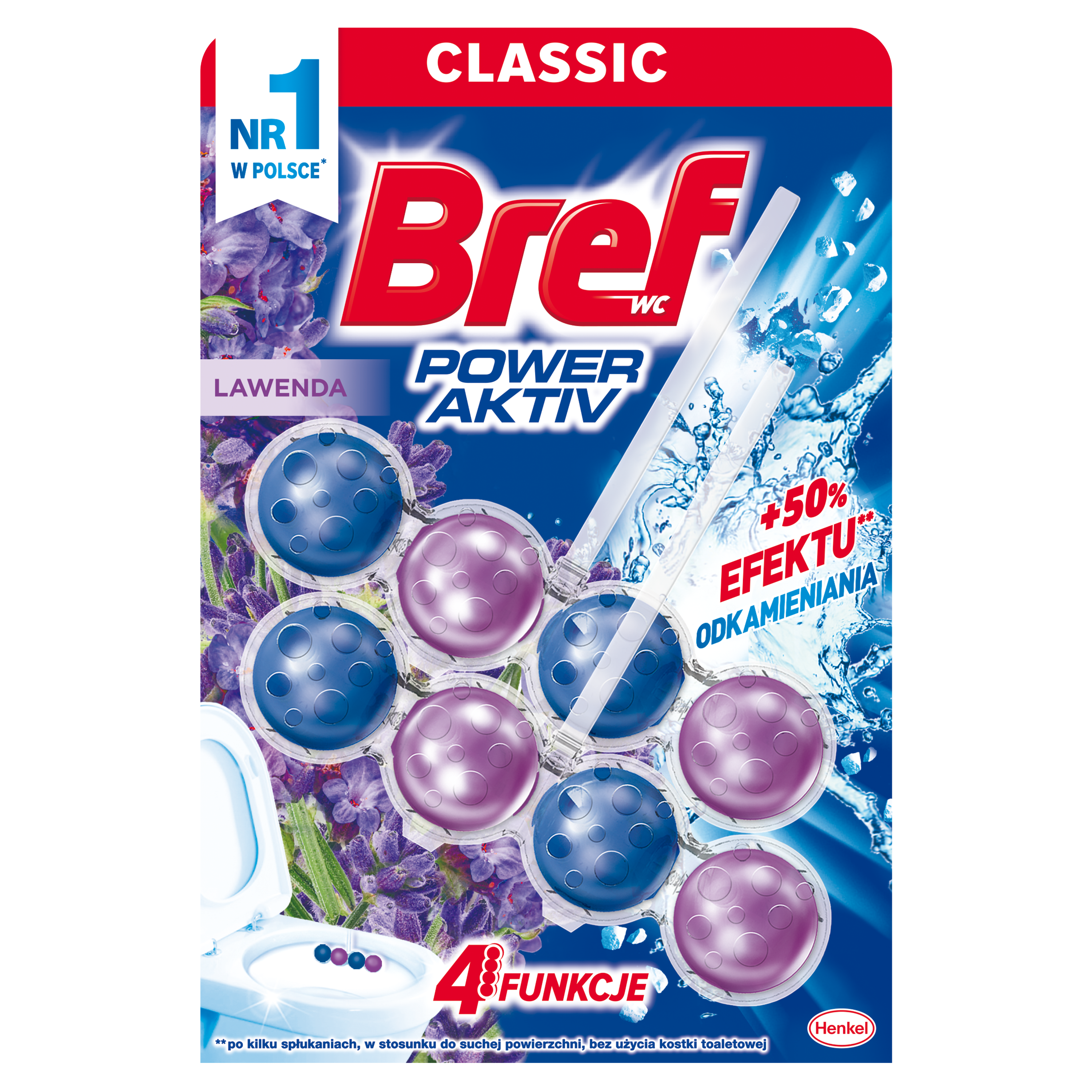 Bref Power Aktiv Lawendowe Pole 2X50G
