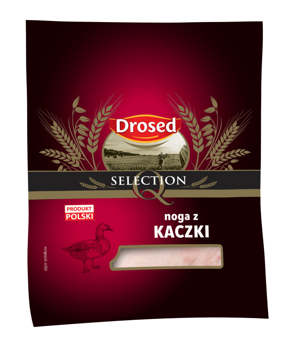 Noga Z Kacz.Pekin Klasa A Drosed Kaliber 0,6 Kg Produkt Głęboko Mrożony