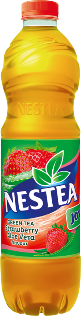 Nestea Green Tea Napój O Smaku Truskawkowym Z Dodatkiem Aloesu 1,5 L