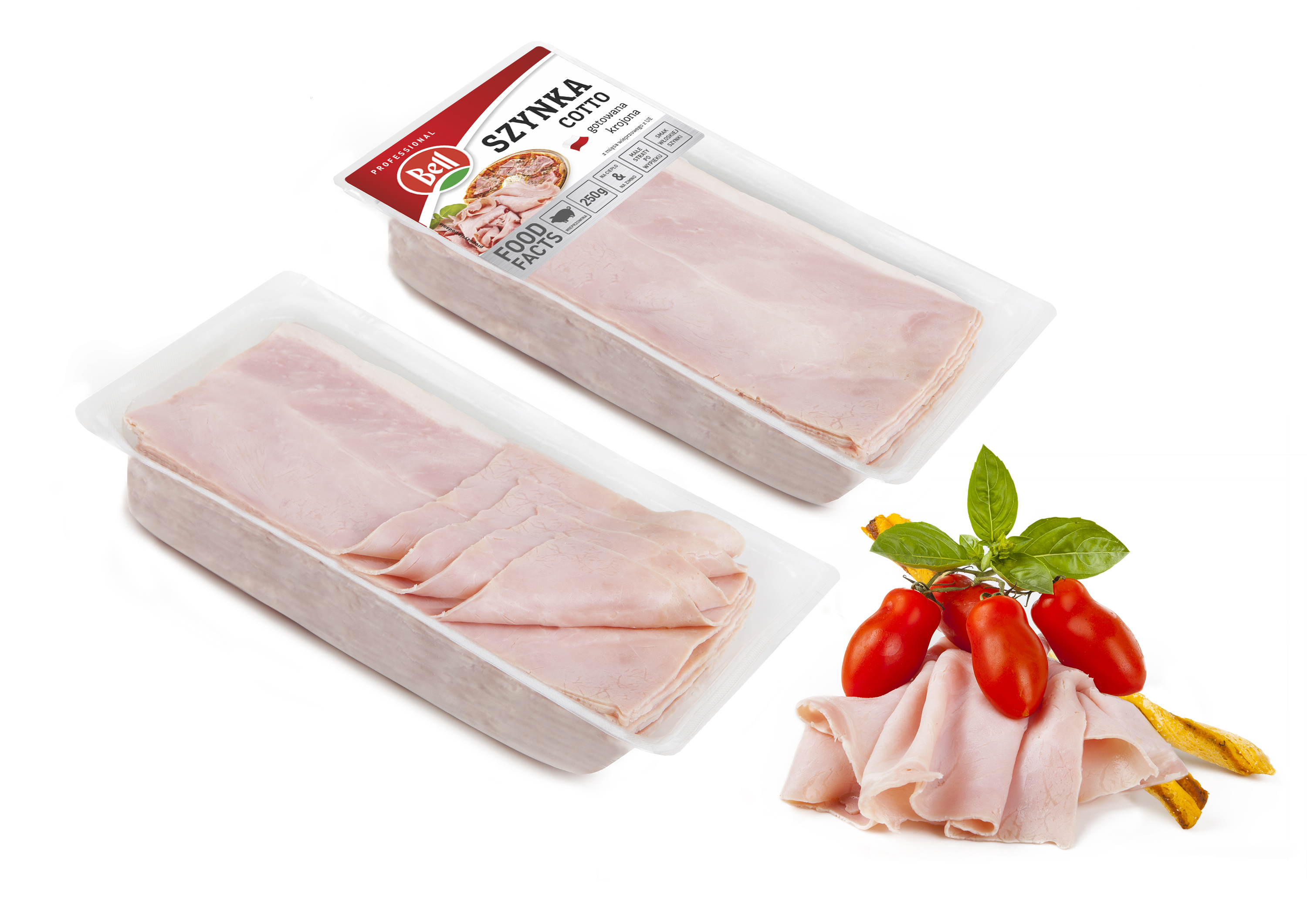 Szynka Cotto Plastry 250 G