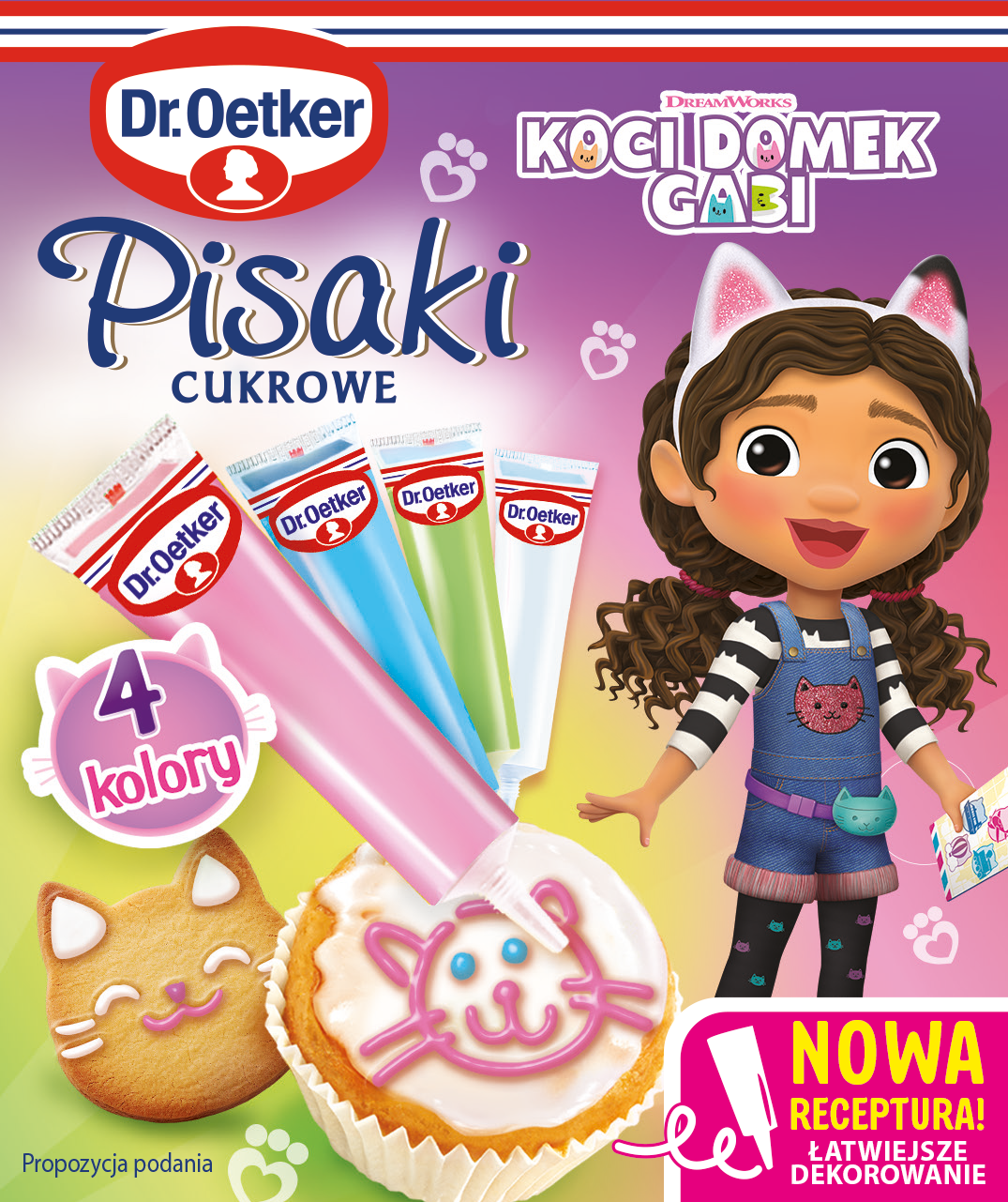 Dr. Oetker Pisaki Cukrowe Koci Domek Gabi 68 G