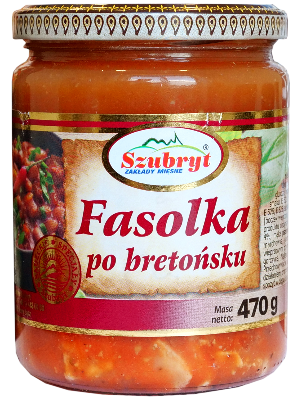 Fasolka Po Bretońsku Szubryt 470G