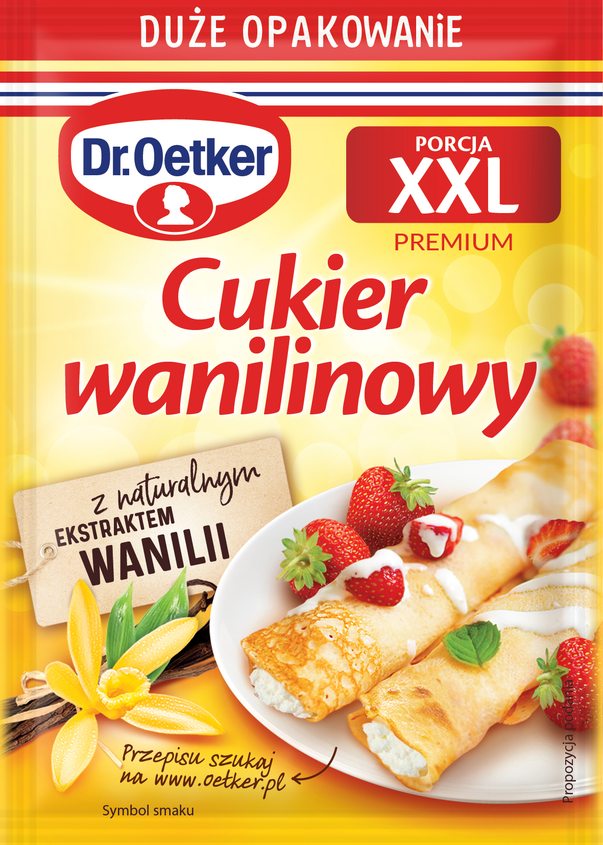 Dr. Oetker Cukier Wanilinowy Xxl 43 G