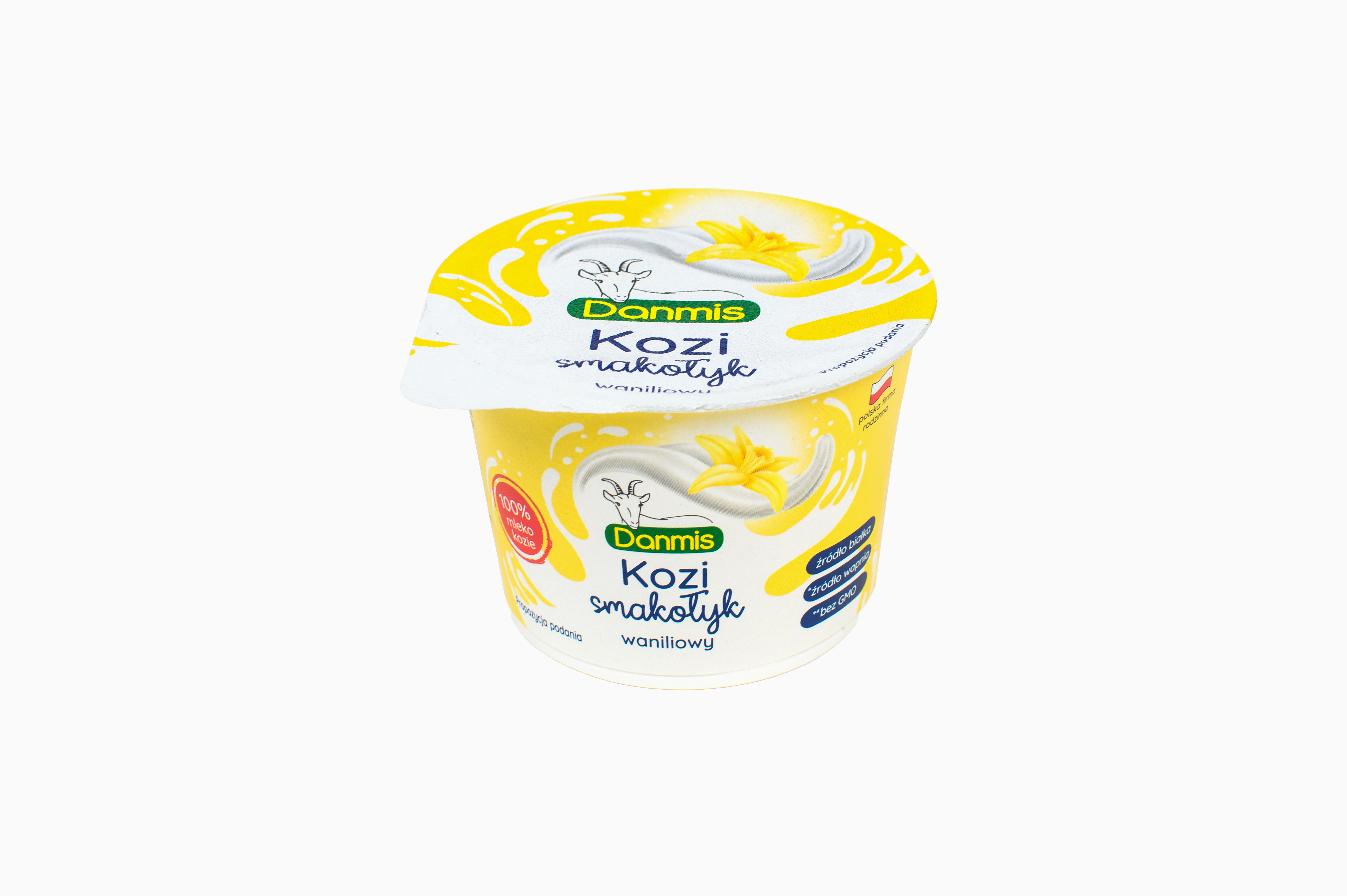 Kozi Serek Waniliowy, Termizowany 100G Danmis