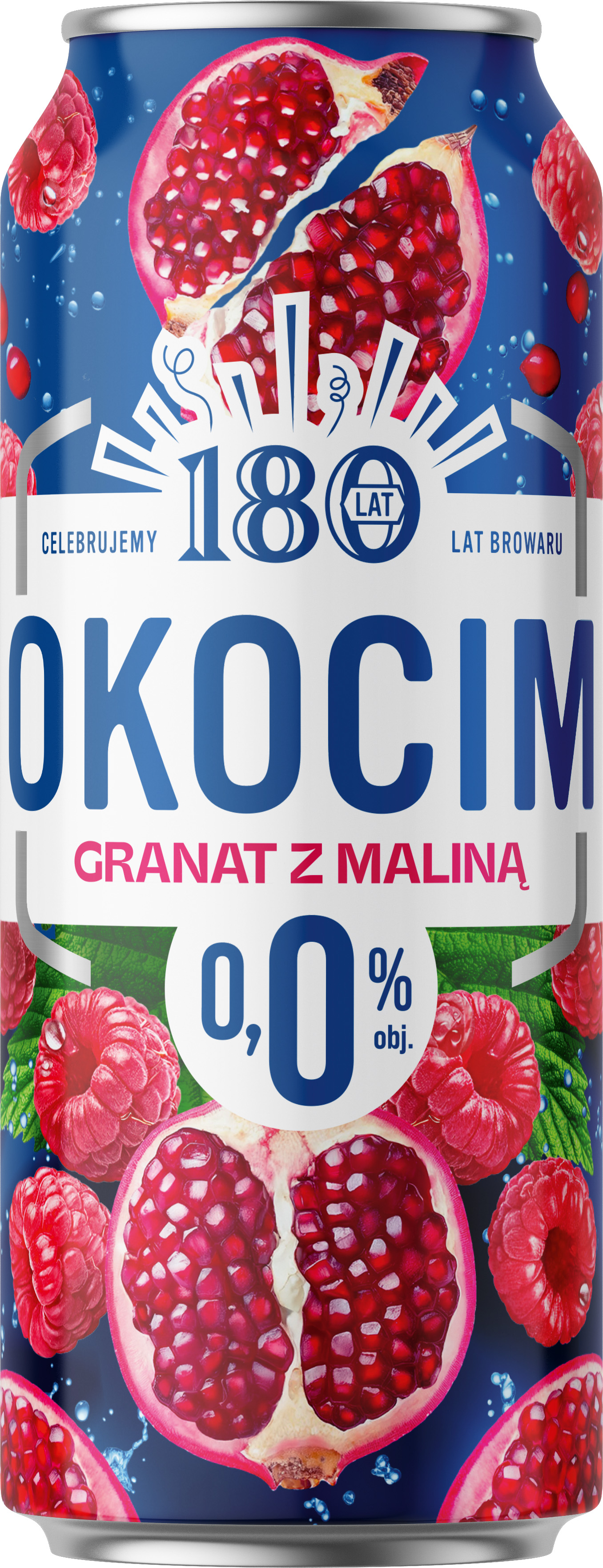 Okocim Granat Z Maliną 0,0% Puszka 500 Ml Sk