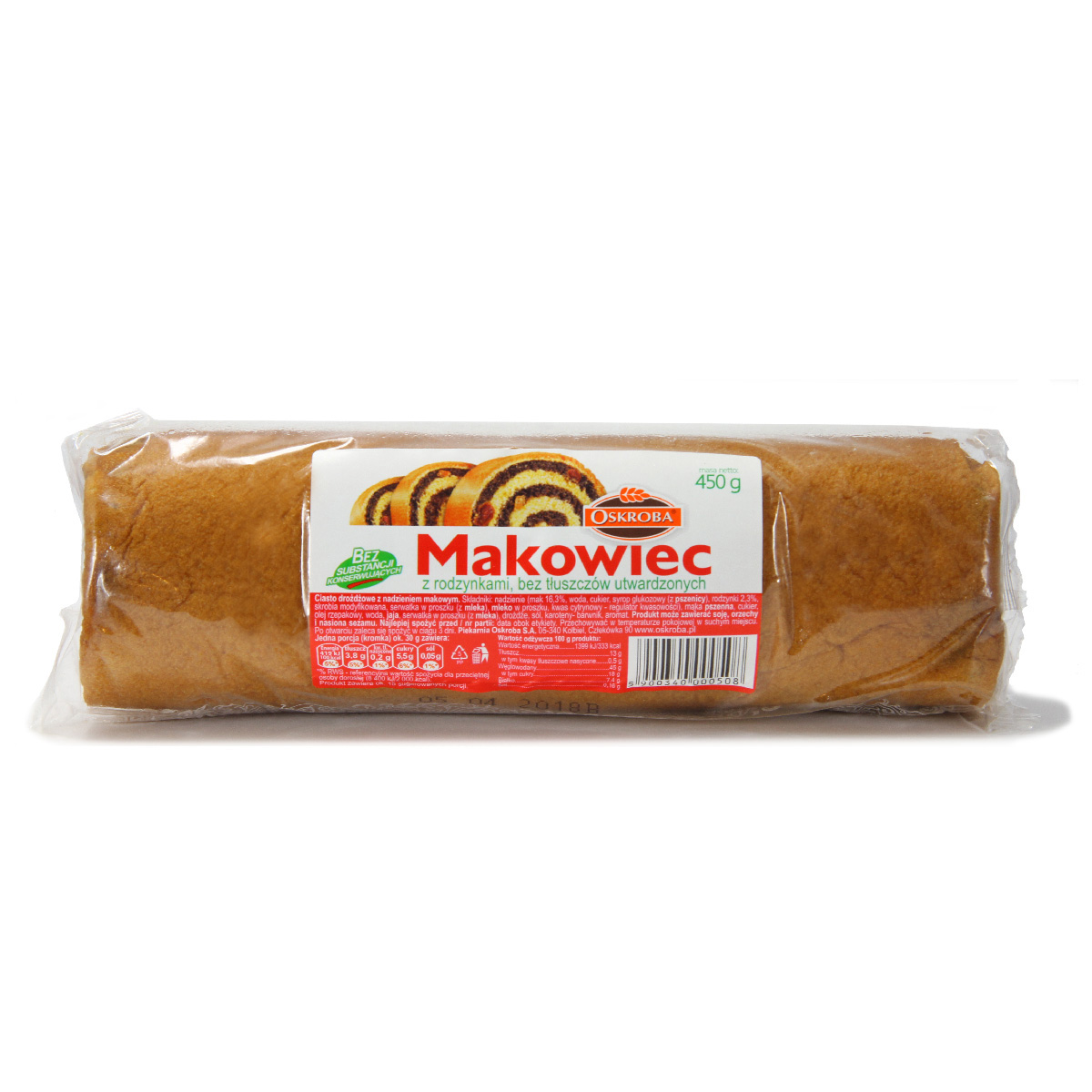 Oskroba Makowiec 450 G