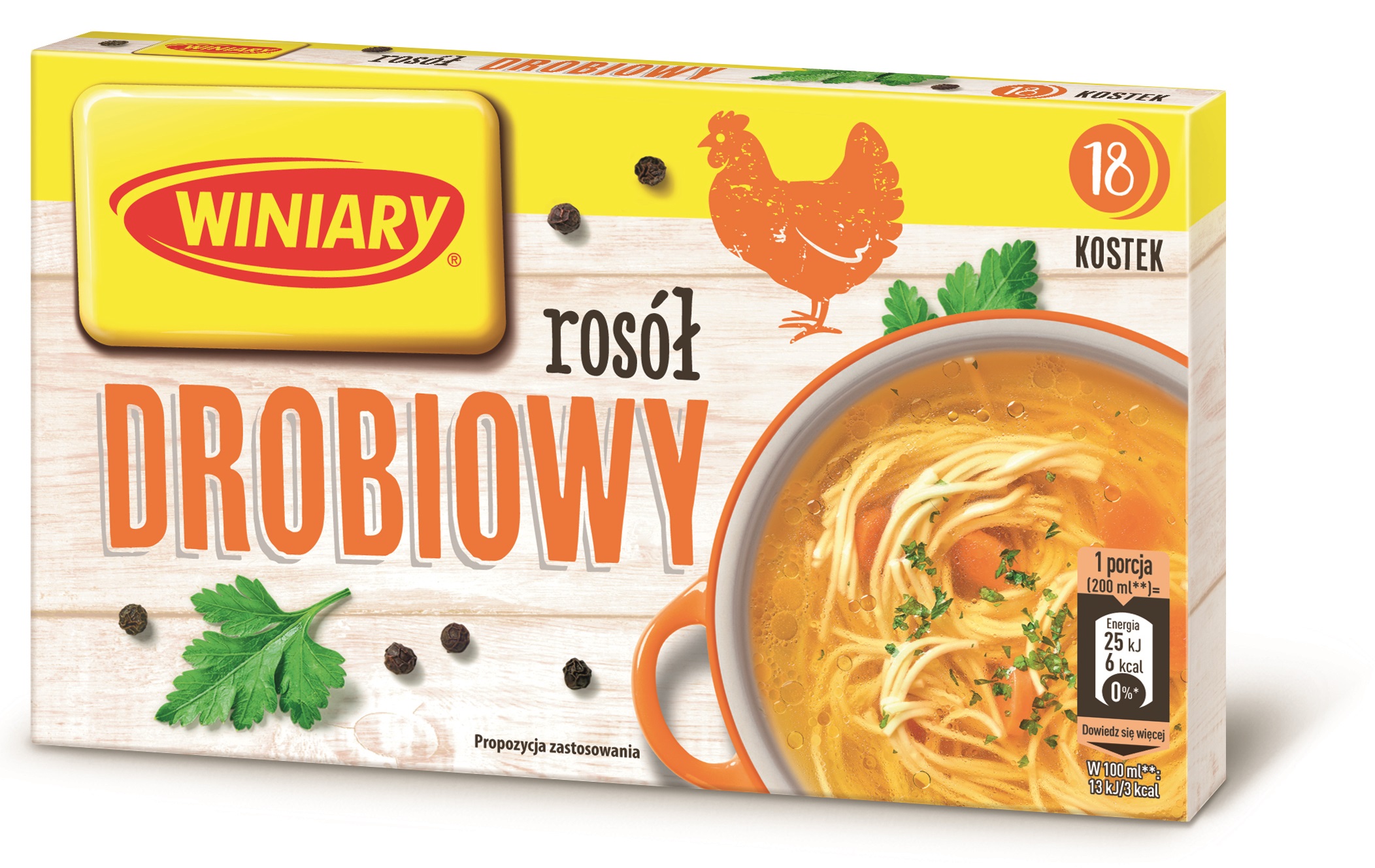 Winiary Rosół Drobiowy 180G (18 Kostek)