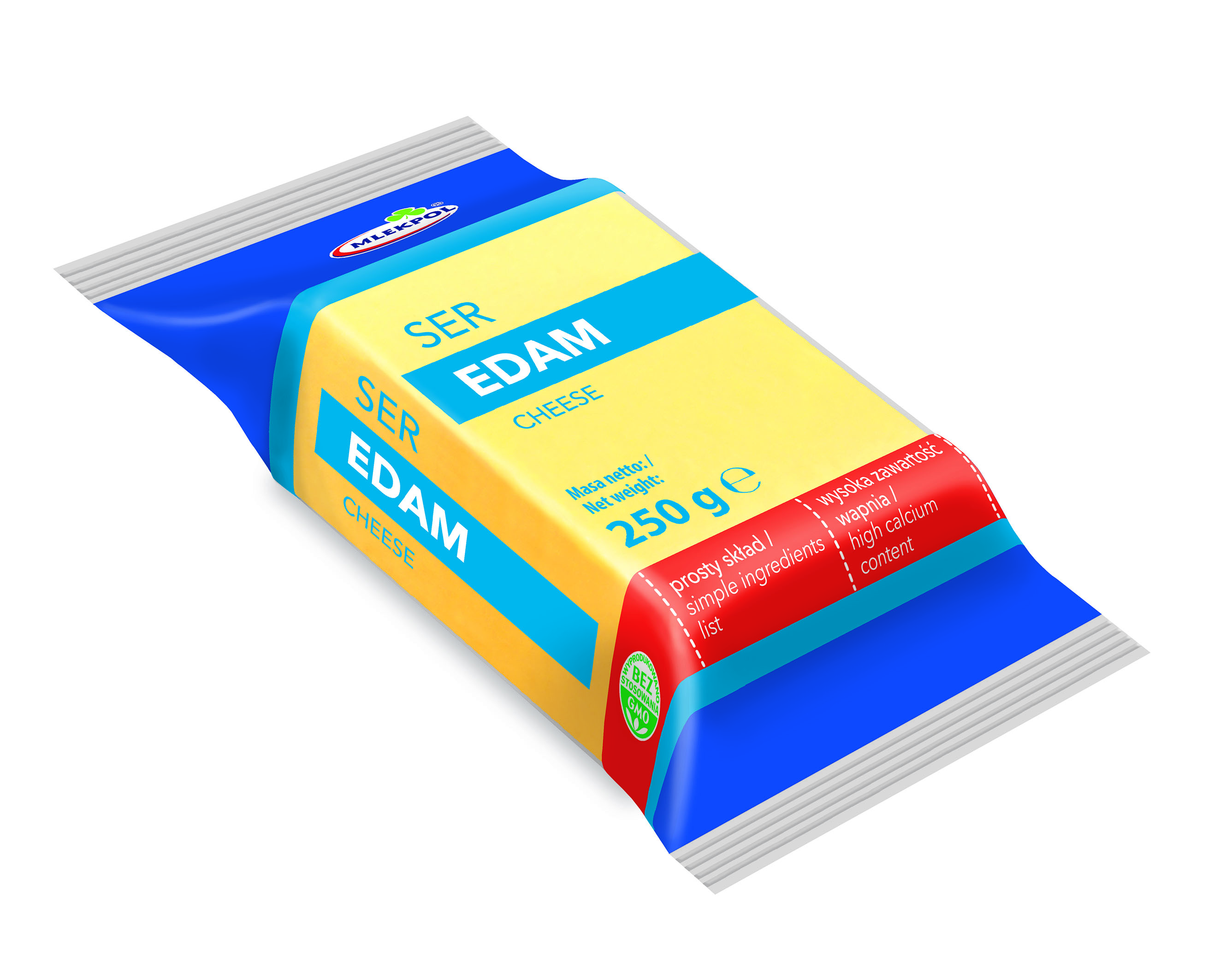 Ser Porcje 250G Edam Mlekpol