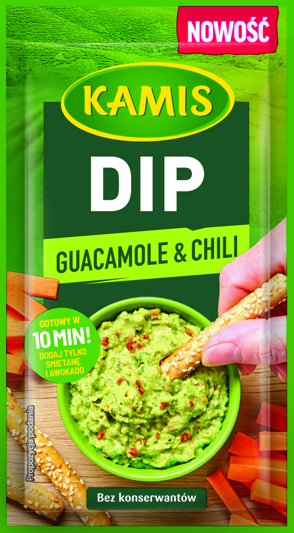 Kamis Dip Gucamole & Chili 20 G
