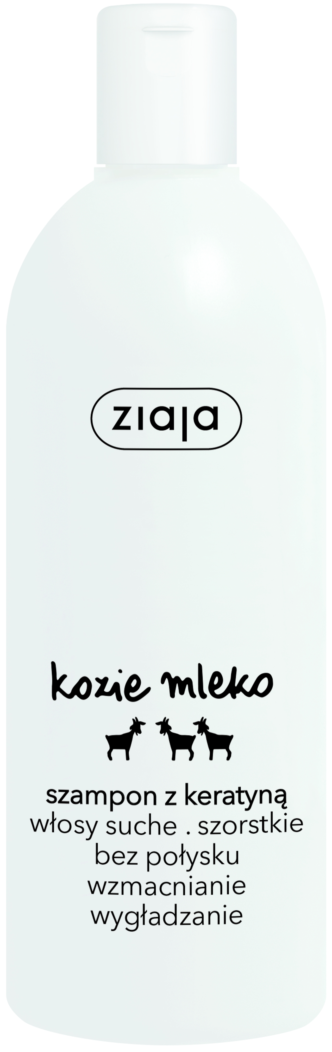 Ziaja Kozie Mleko Szampon Wzmacniający 400 Ml