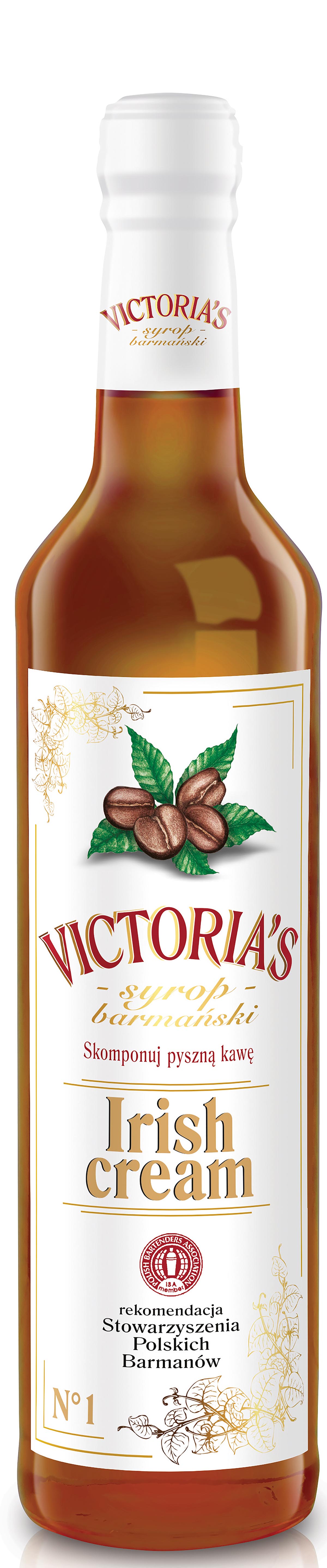 Syrop Barmański Irish Cream Victoria'S 490Ml