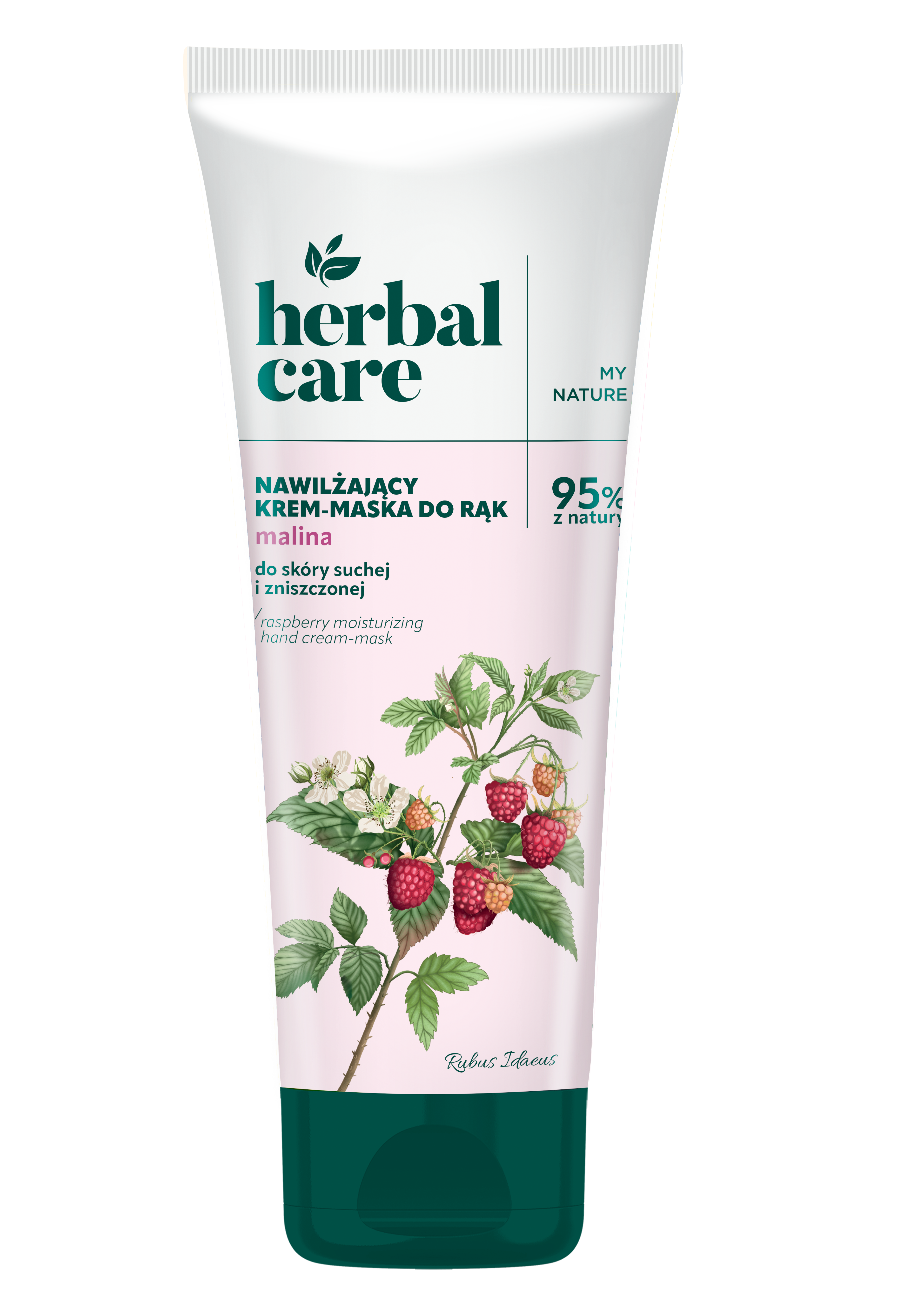 Herbal Care Nawilżający Krem-Maska Do Rąk Malina, 100 Ml