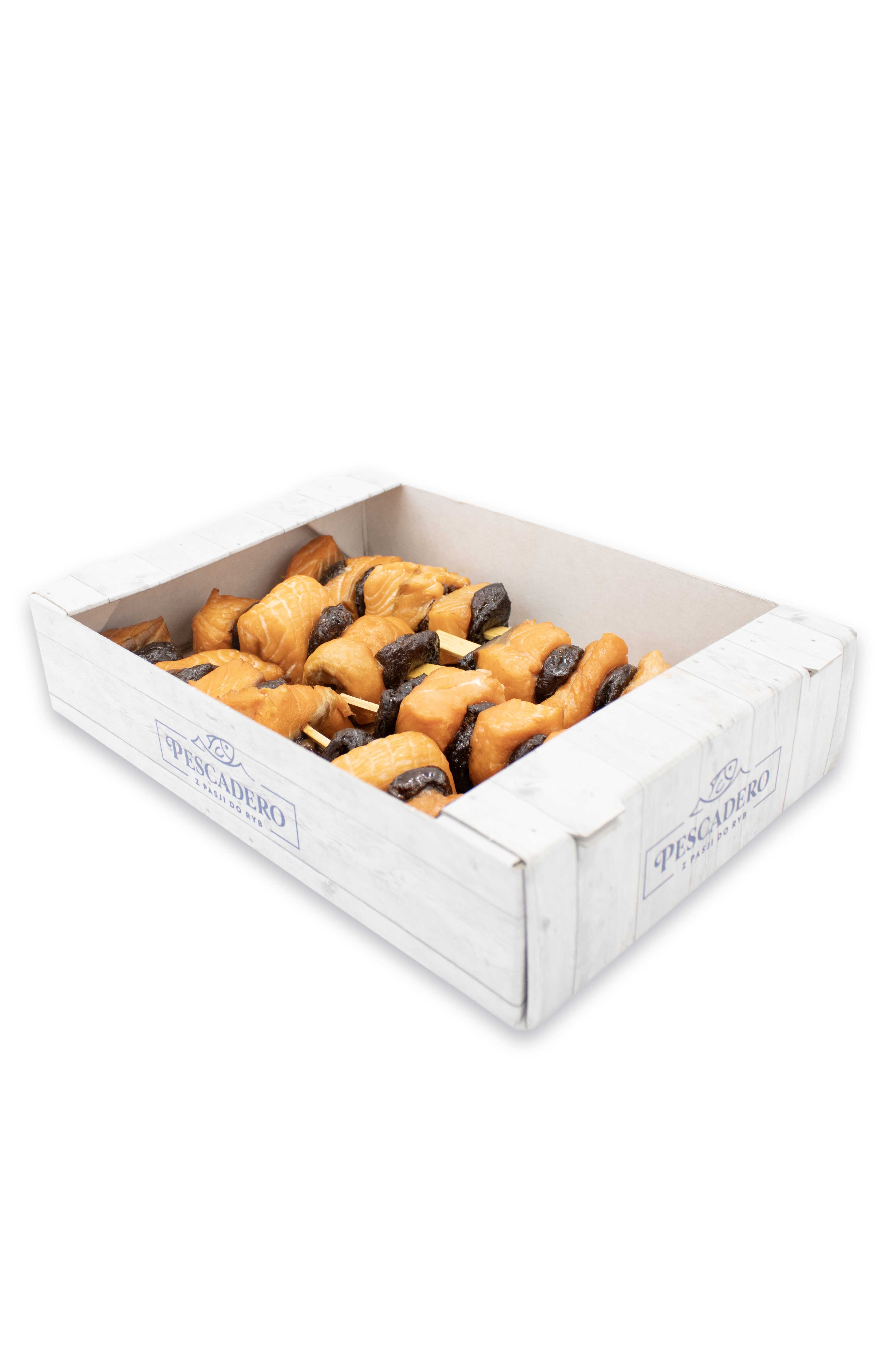 Łosoś Szaszłyk Wędzony N/C Ze Śliwką Ok. 170G
