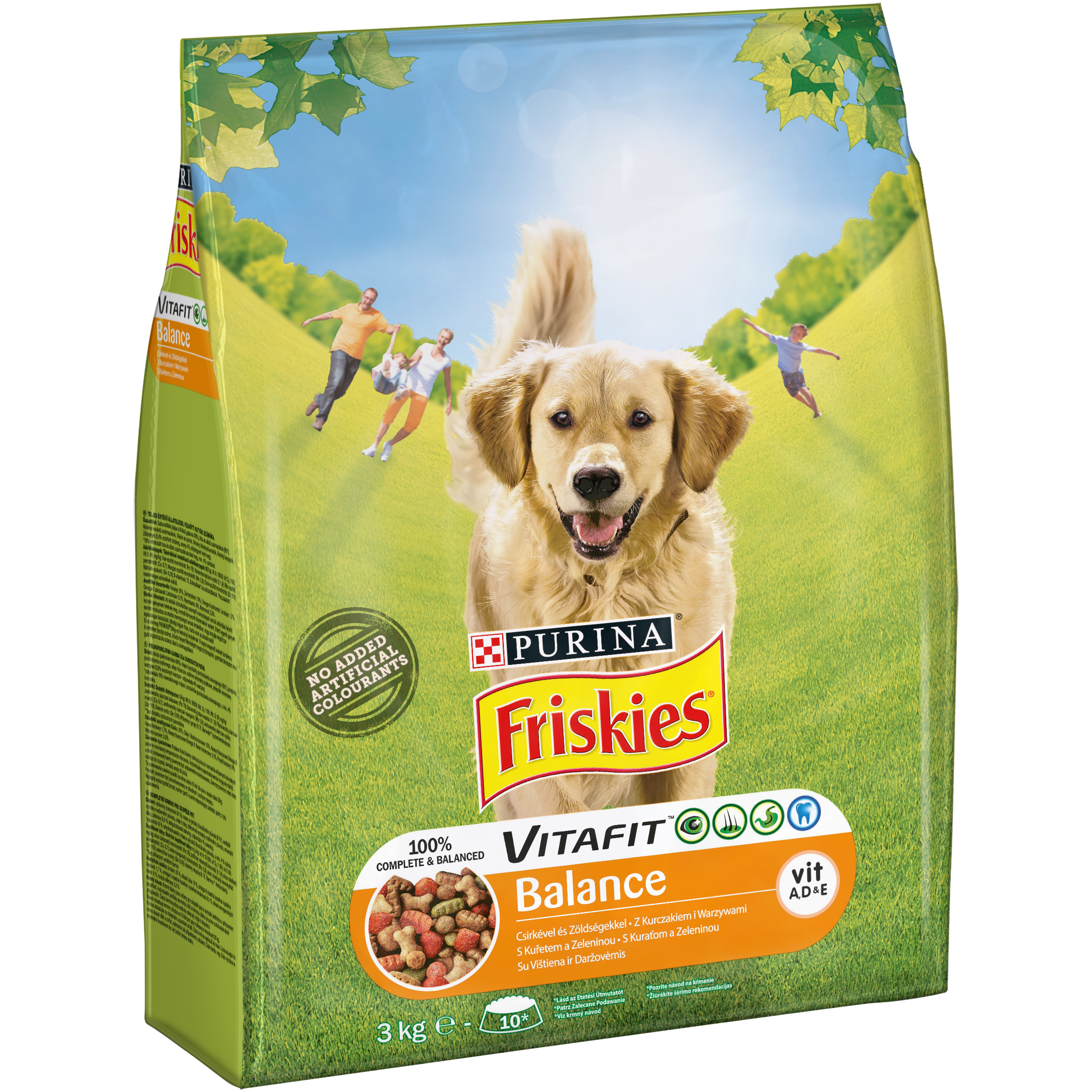 Karma Dla Psa Friskies Balance Z Kurczakiem I Warzywami 3Kg