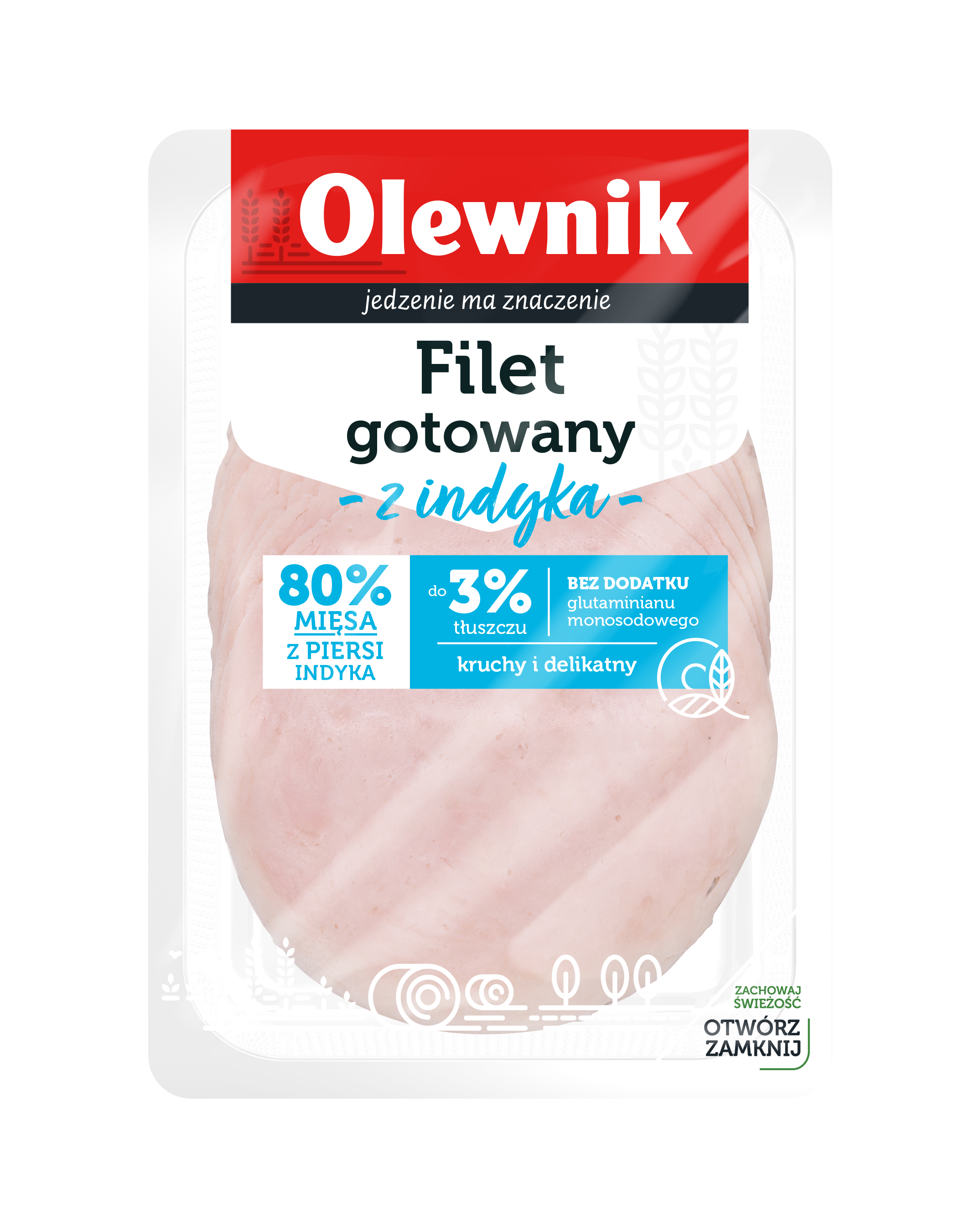 Filet Gotowany Z Indyka Plastry 100 G Olewnik