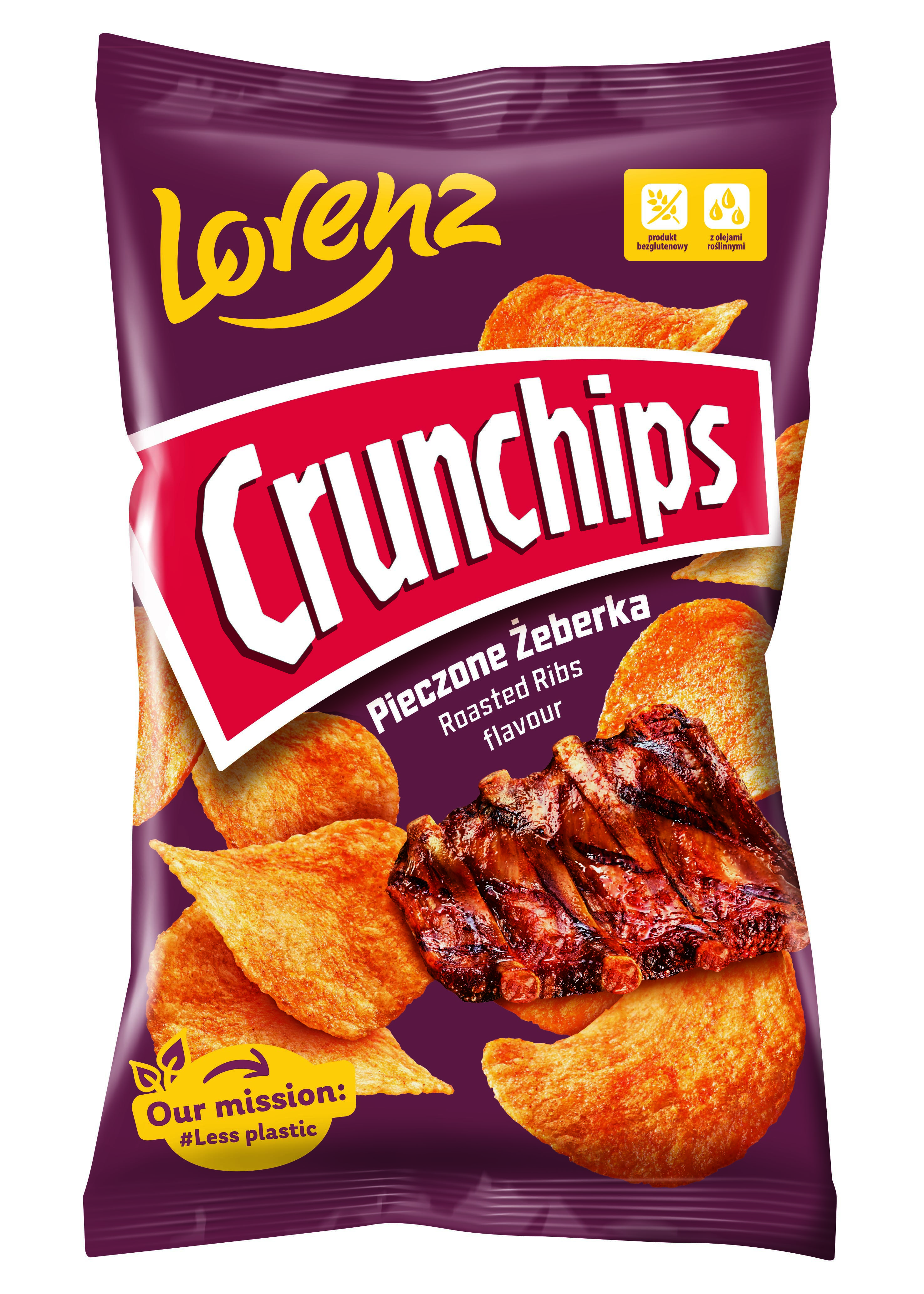 Crunchips Roasted Ribs 130G