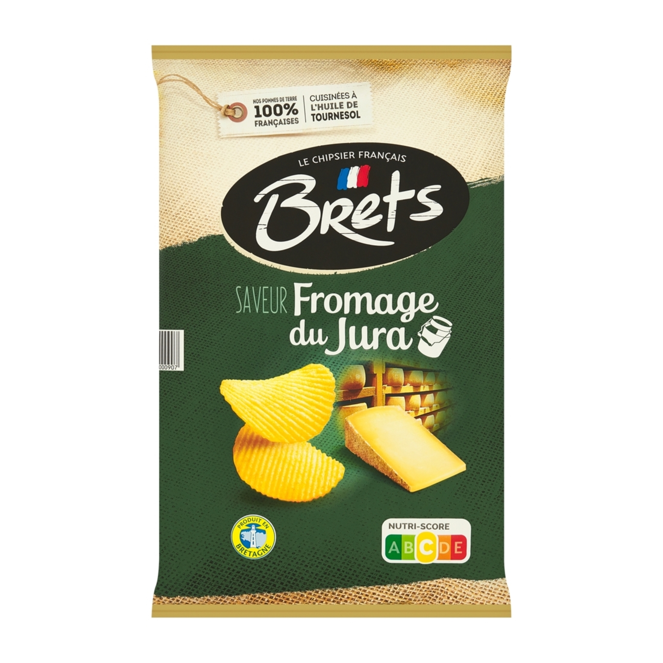 Bre Chipsy Fromage Du Jura 125G