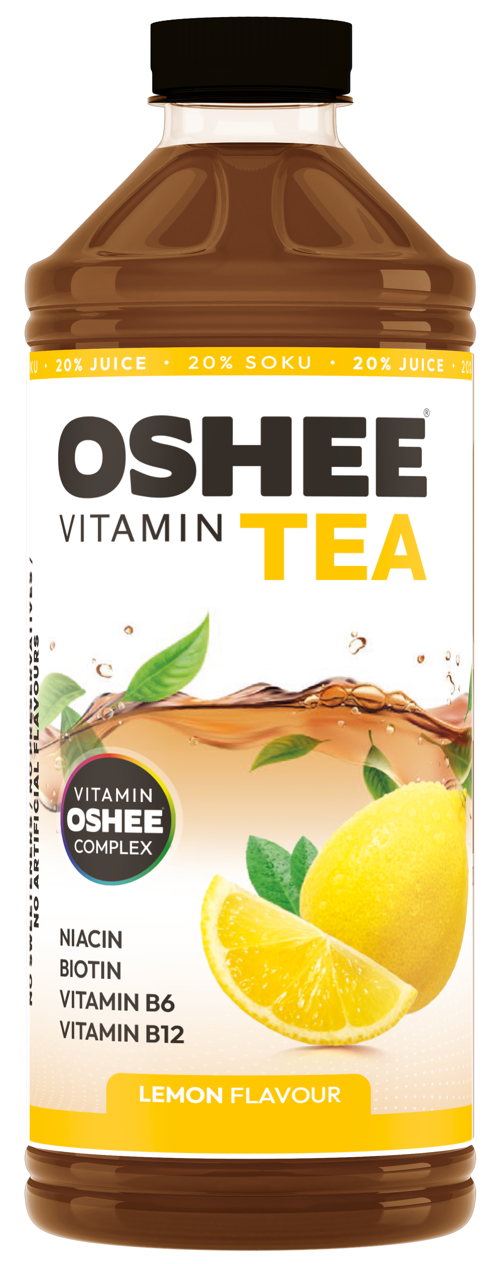 Oshee Vitamin Black Tea Lemon 1100Ml Kaucja