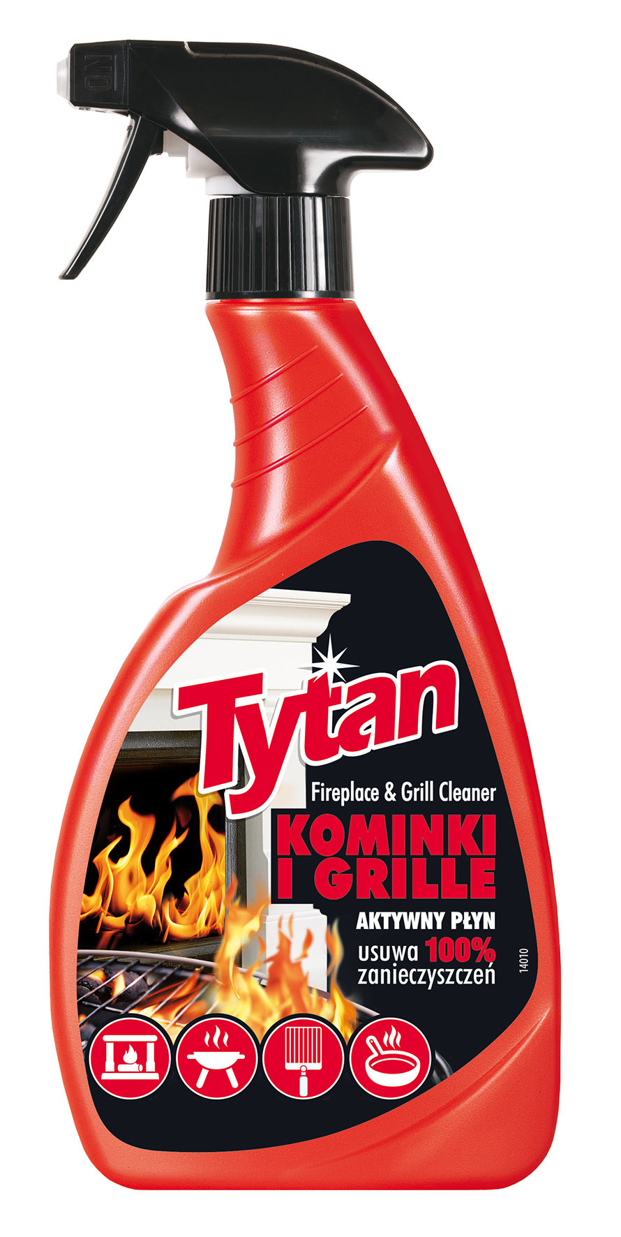 Płyn Do Czyszczenia Szyb Kominkowych I Grilli Tytan Spray 500G