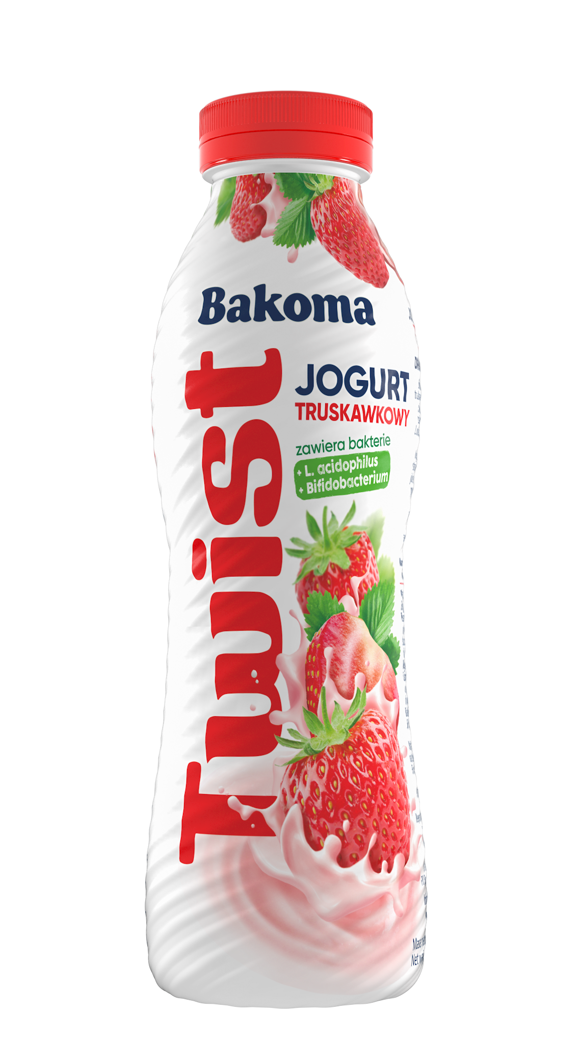 Twist Jogurt Pitny Truskawkowy 370G