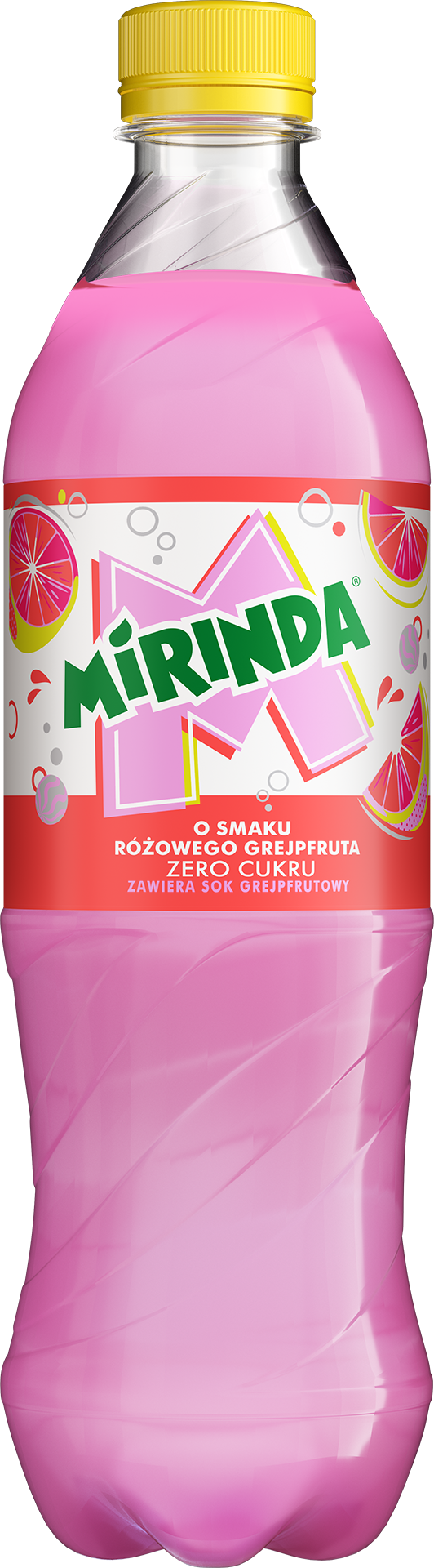 Mirinda Pink Grapefruit Zero Cukru 500 Ml Kaucja