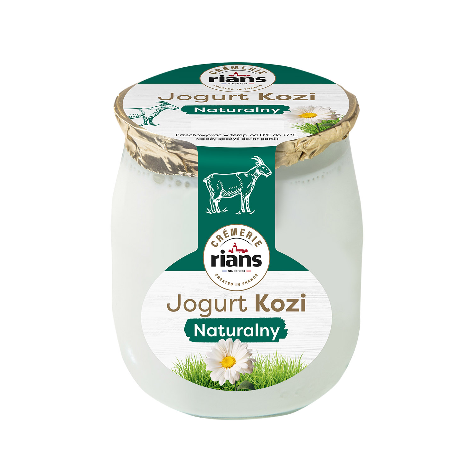 Jogurt Kozi Rians Naturalny 115 G