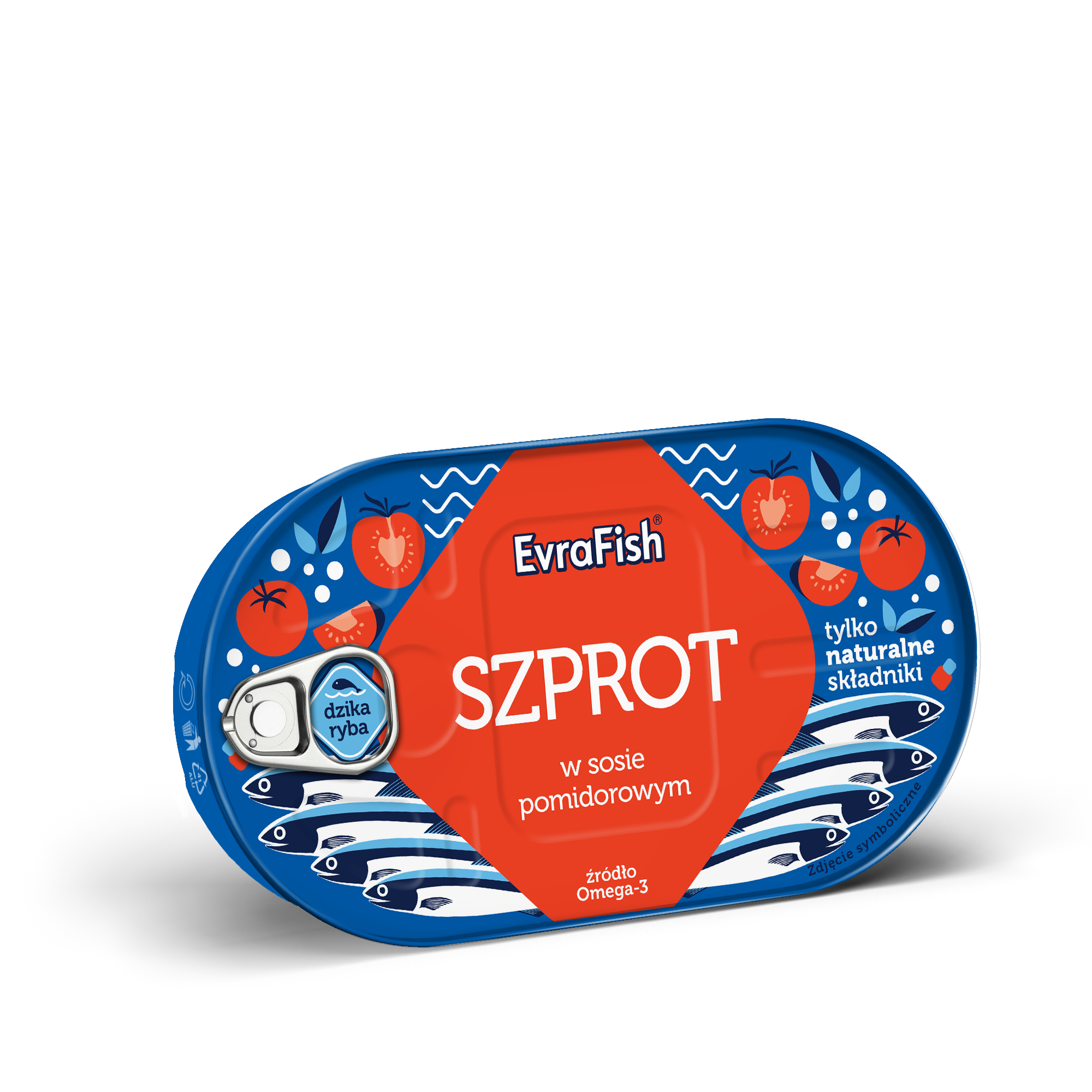 Evrafish Szprot W Sosie Pomidorowym 170 G