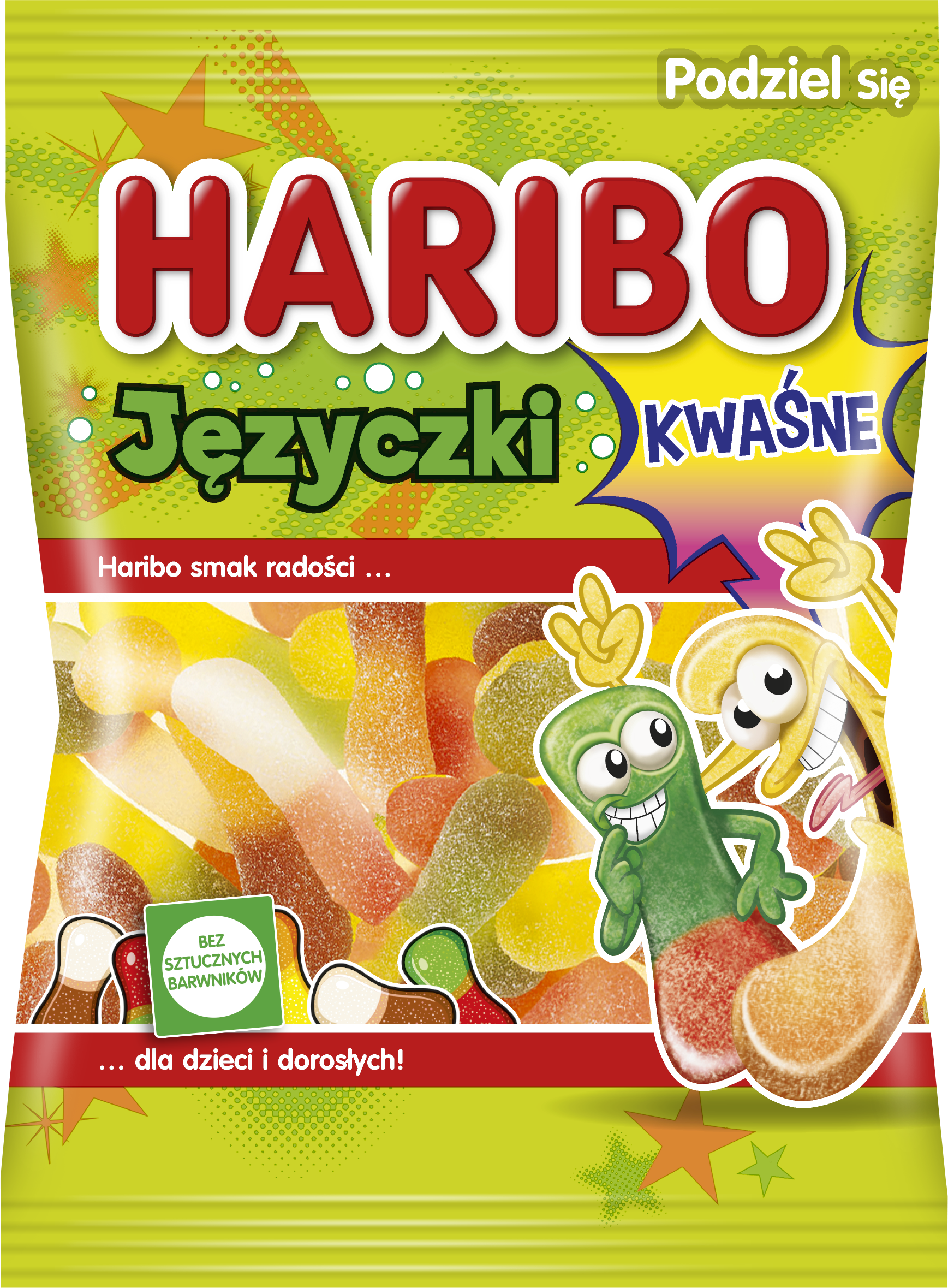 Żelki Haribo Kwaśne Języczki 160G