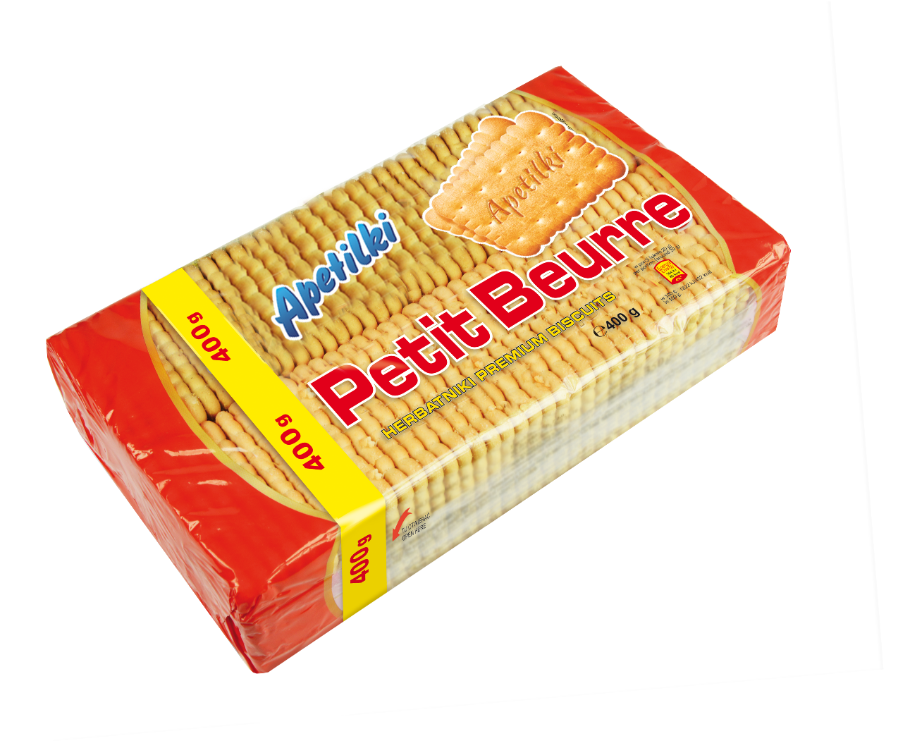 Herbatniki Apetilki Petit Beurre 400 G